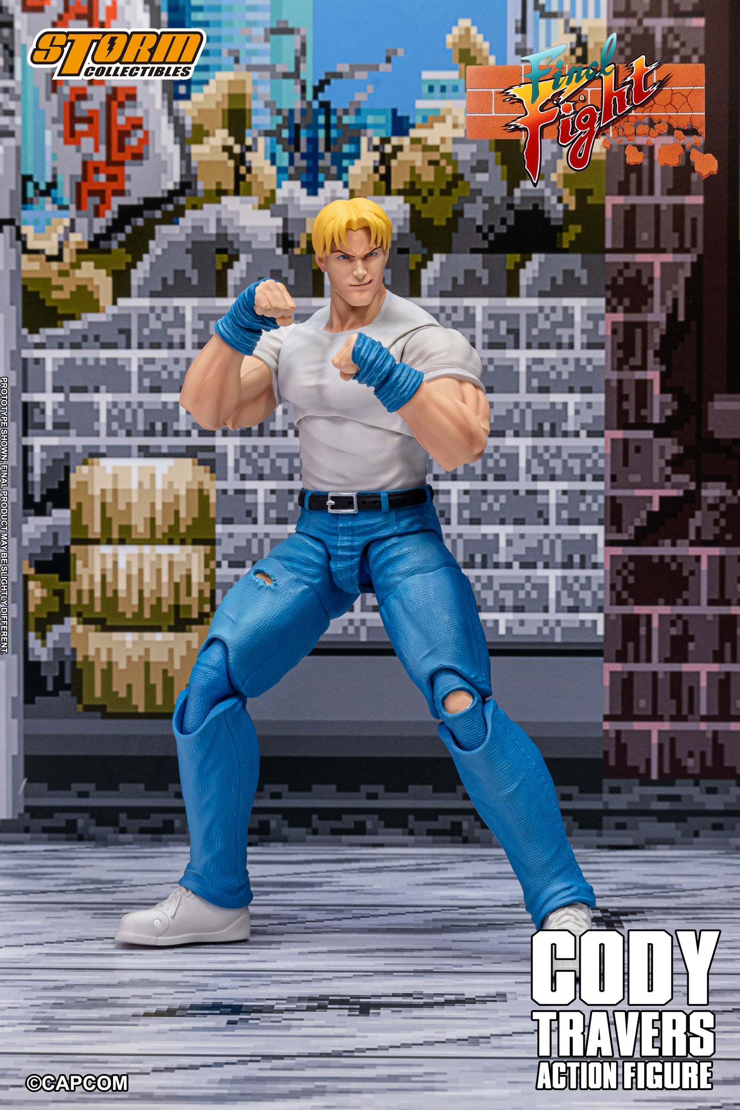 [Storm Collectibles] CODY TRAVERS - FINAL FIGHT ACTION FIGURE
