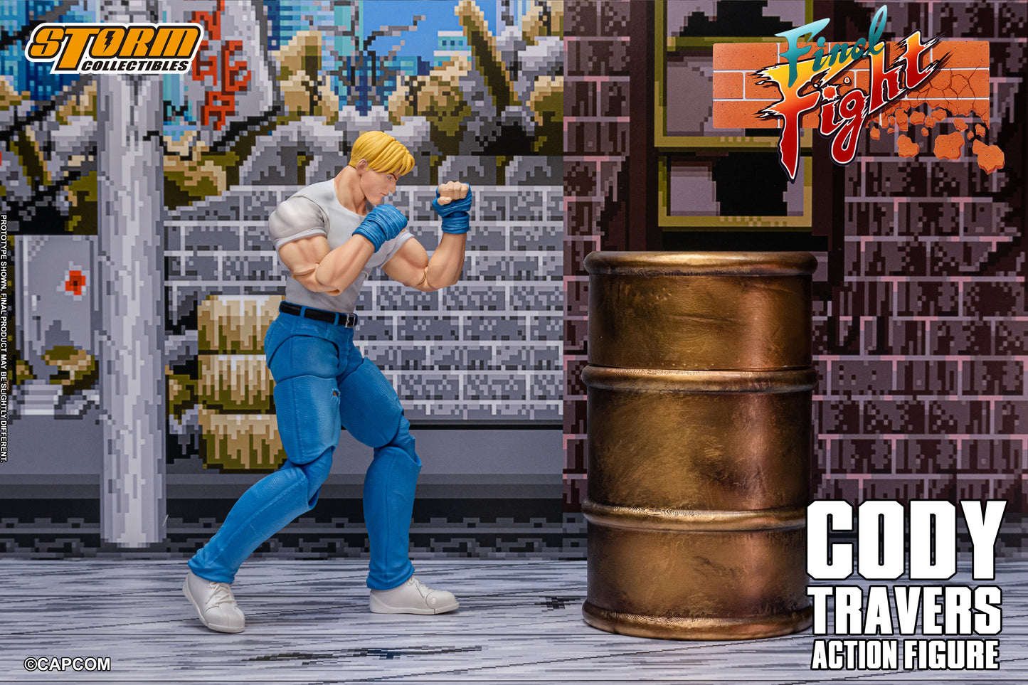 [Storm Collectibles] CODY TRAVERS - FINAL FIGHT ACTION FIGURE