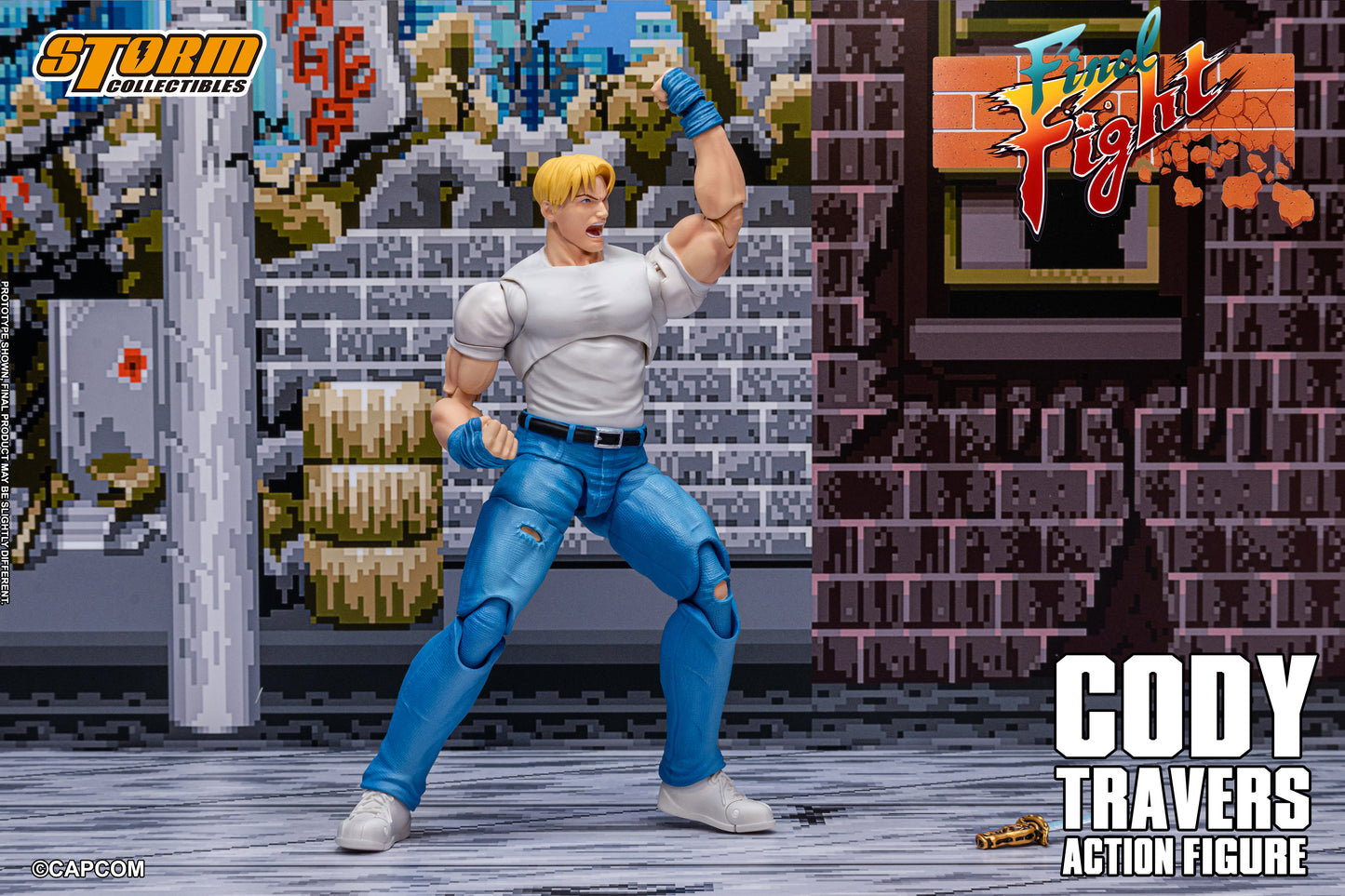 [Storm Collectibles] CODY TRAVERS - FINAL FIGHT ACTION FIGURE