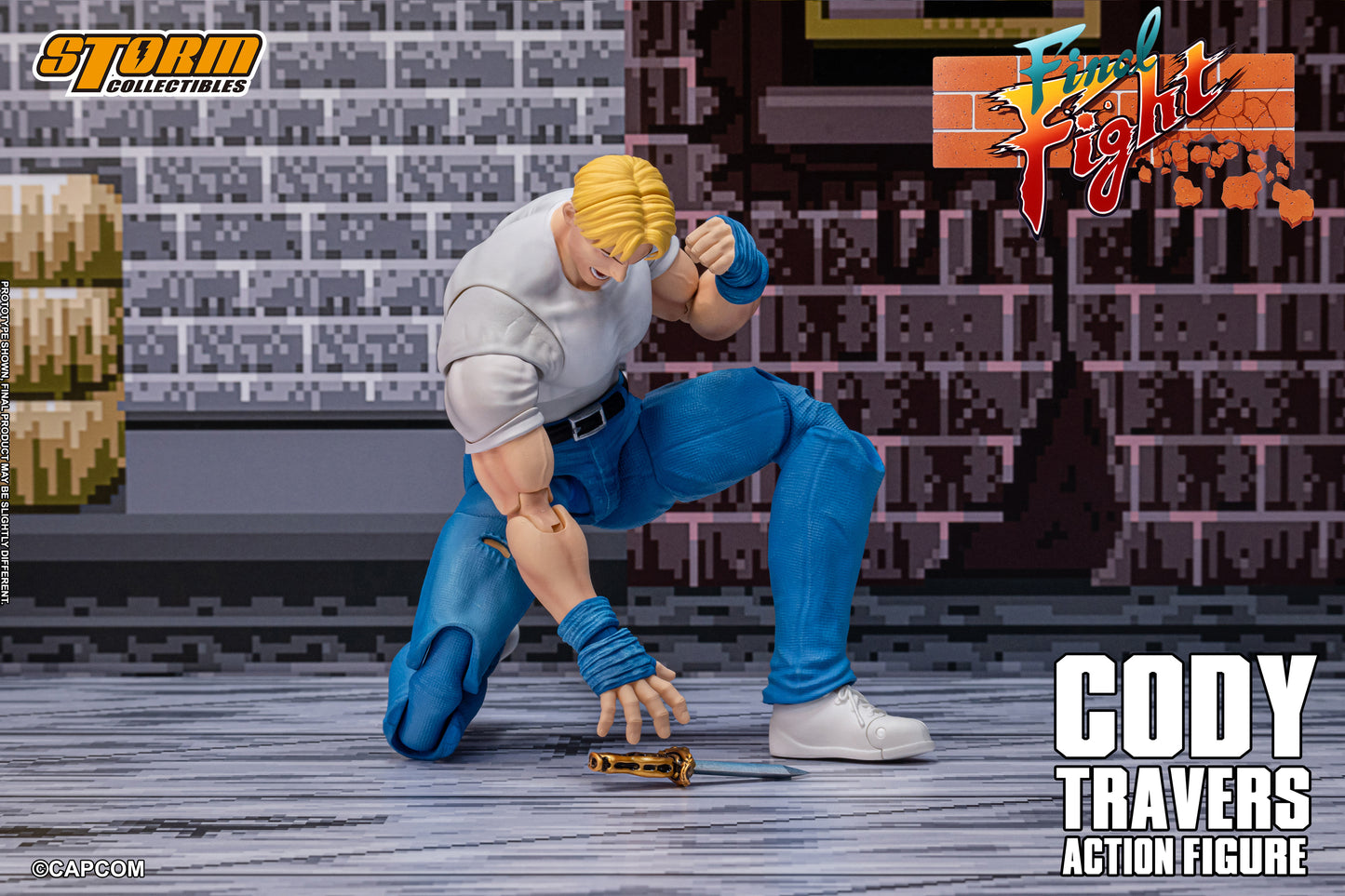 [Storm Collectibles] CODY TRAVERS - FINAL FIGHT ACTION FIGURE