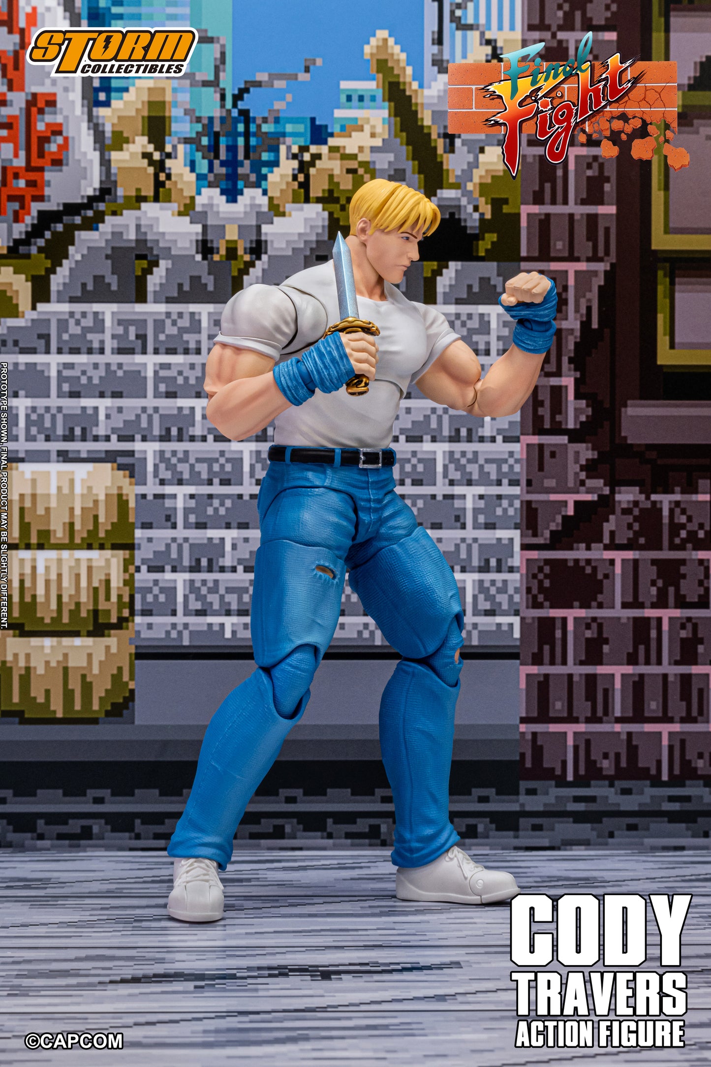 [Storm Collectibles] CODY TRAVERS - FINAL FIGHT ACTION FIGURE