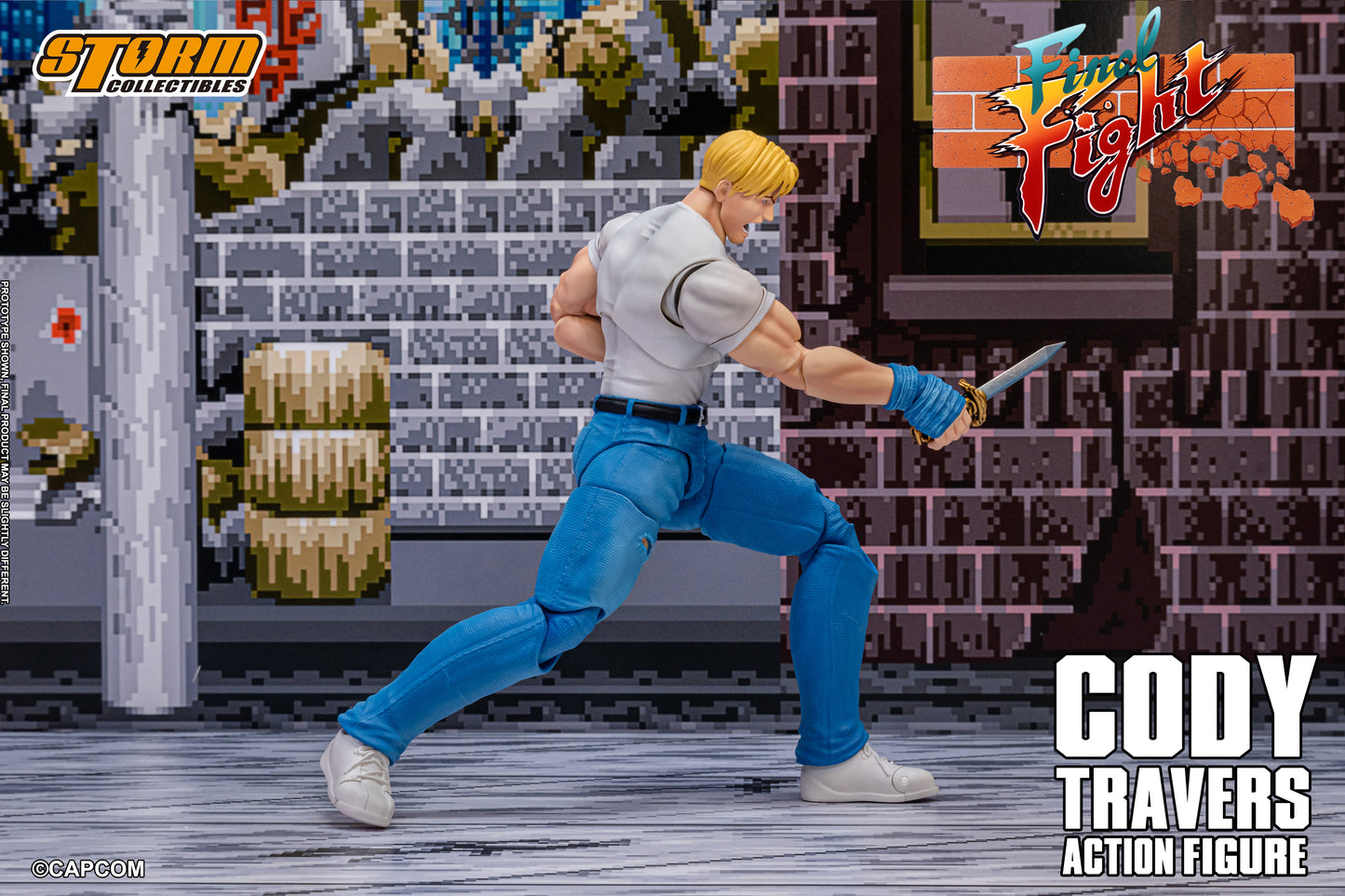 [Storm Collectibles] CODY TRAVERS - FINAL FIGHT ACTION FIGURE