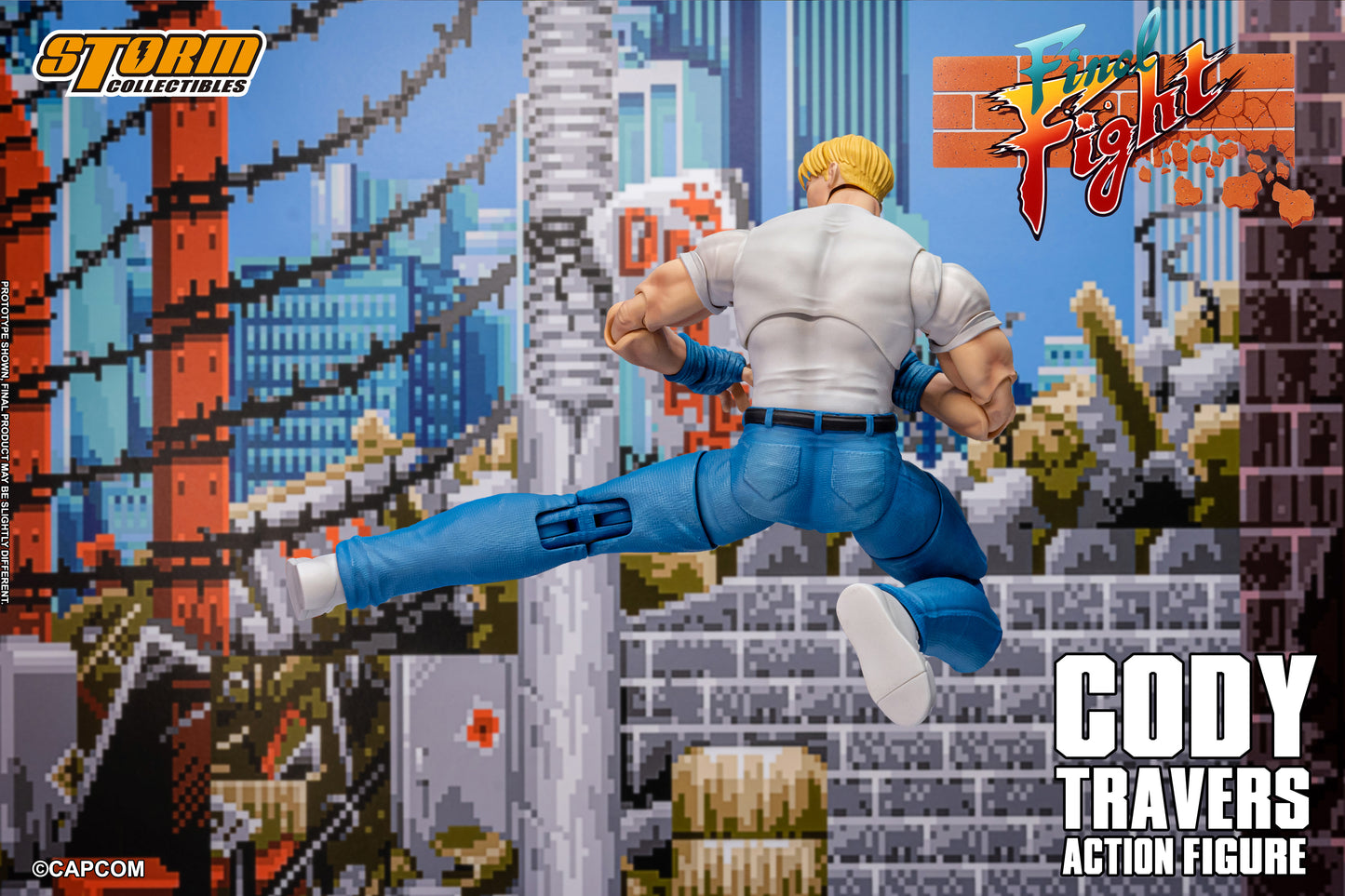 [Storm Collectibles] CODY TRAVERS - FINAL FIGHT ACTION FIGURE