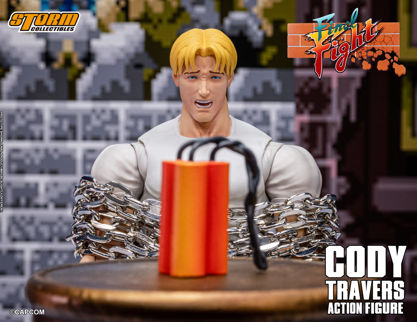 [Storm Collectibles] CODY TRAVERS - FINAL FIGHT ACTION FIGURE