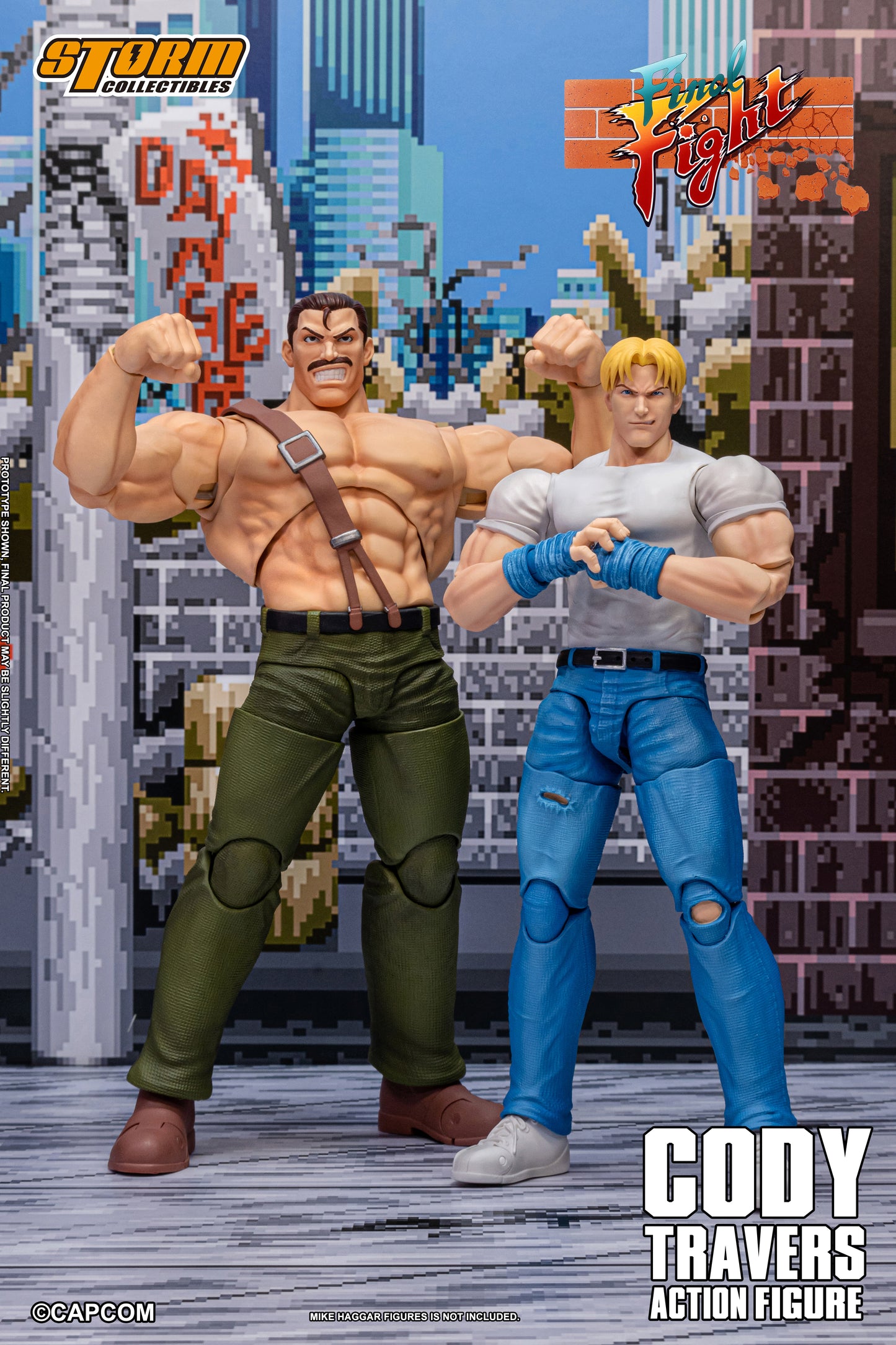 [Storm Collectibles] CODY TRAVERS - FINAL FIGHT ACTION FIGURE