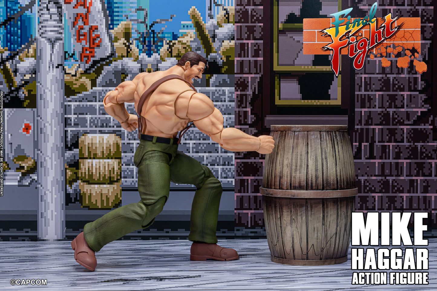 [Storm Collectibles] MIKE HAGGAR - FINAL FIGHT ACTION FIGURE