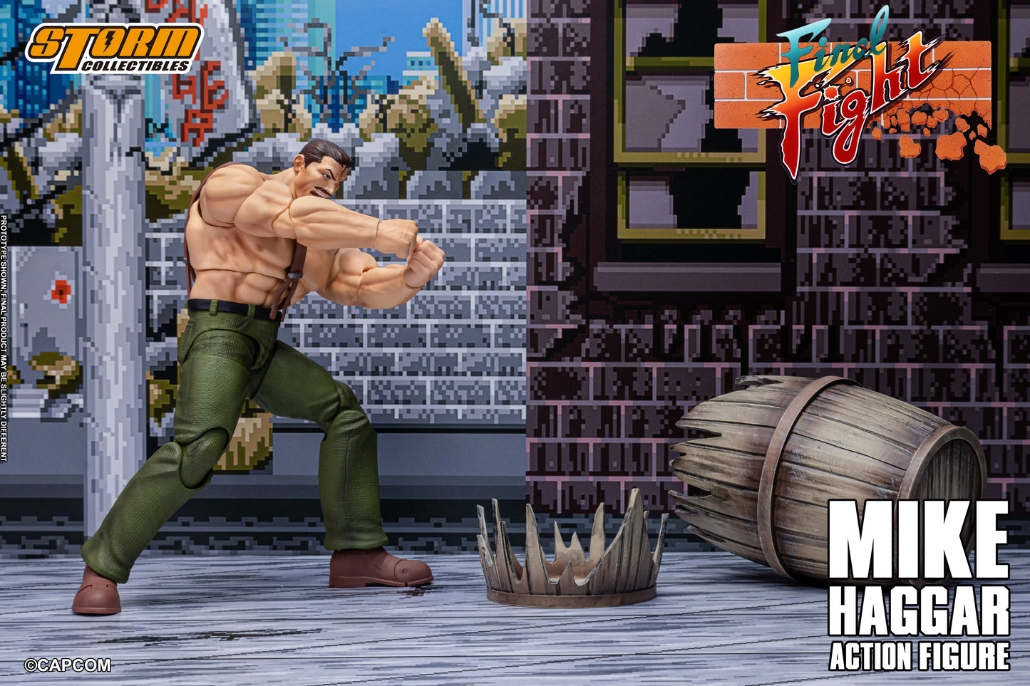 [Storm Collectibles] MIKE HAGGAR - FINAL FIGHT ACTION FIGURE