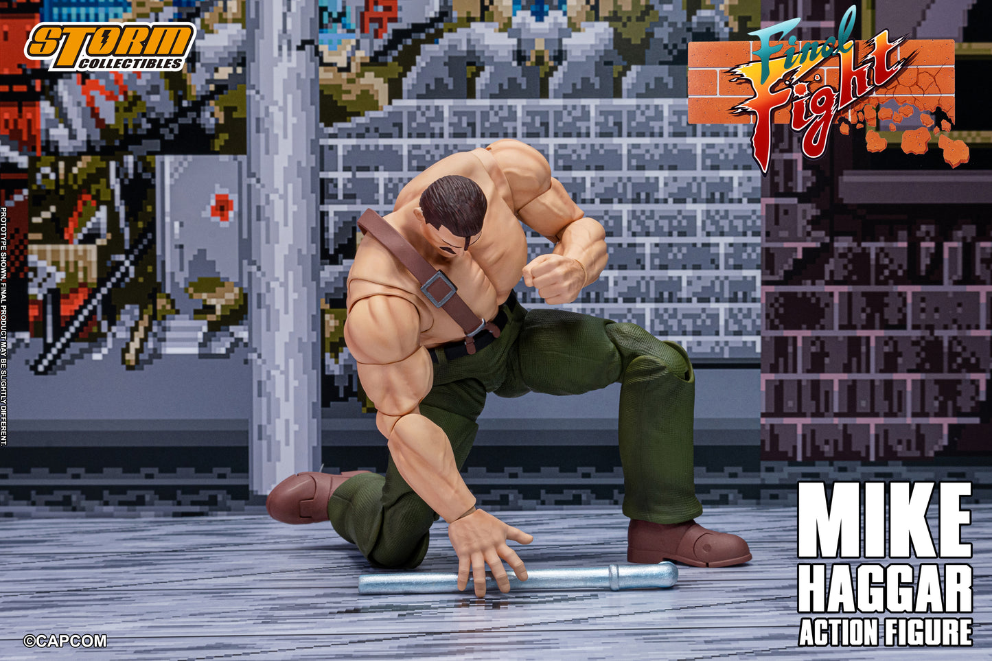 [Storm Collectibles] MIKE HAGGAR - FINAL FIGHT ACTION FIGURE
