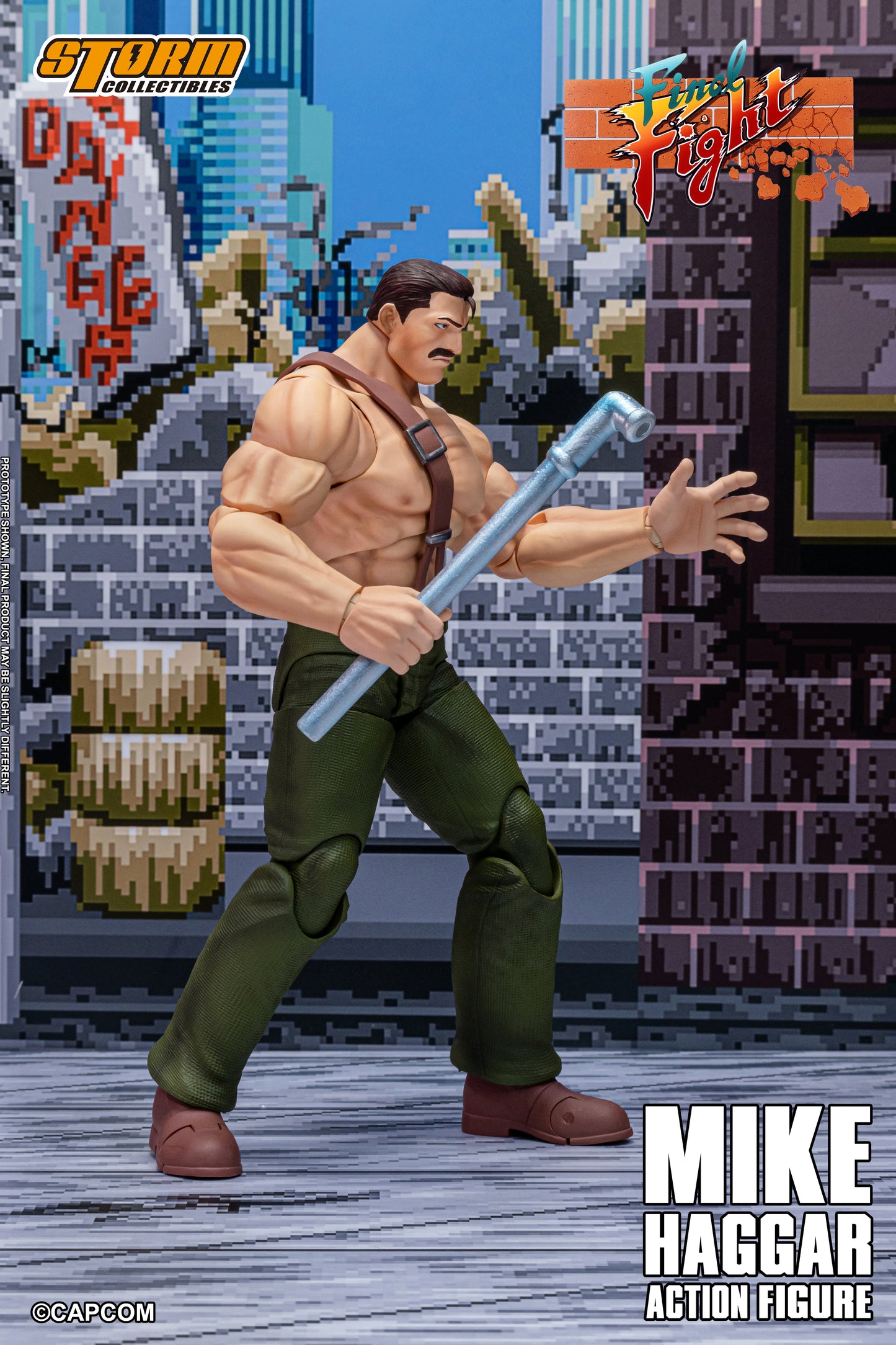 [Storm Collectibles] MIKE HAGGAR - FINAL FIGHT ACTION FIGURE