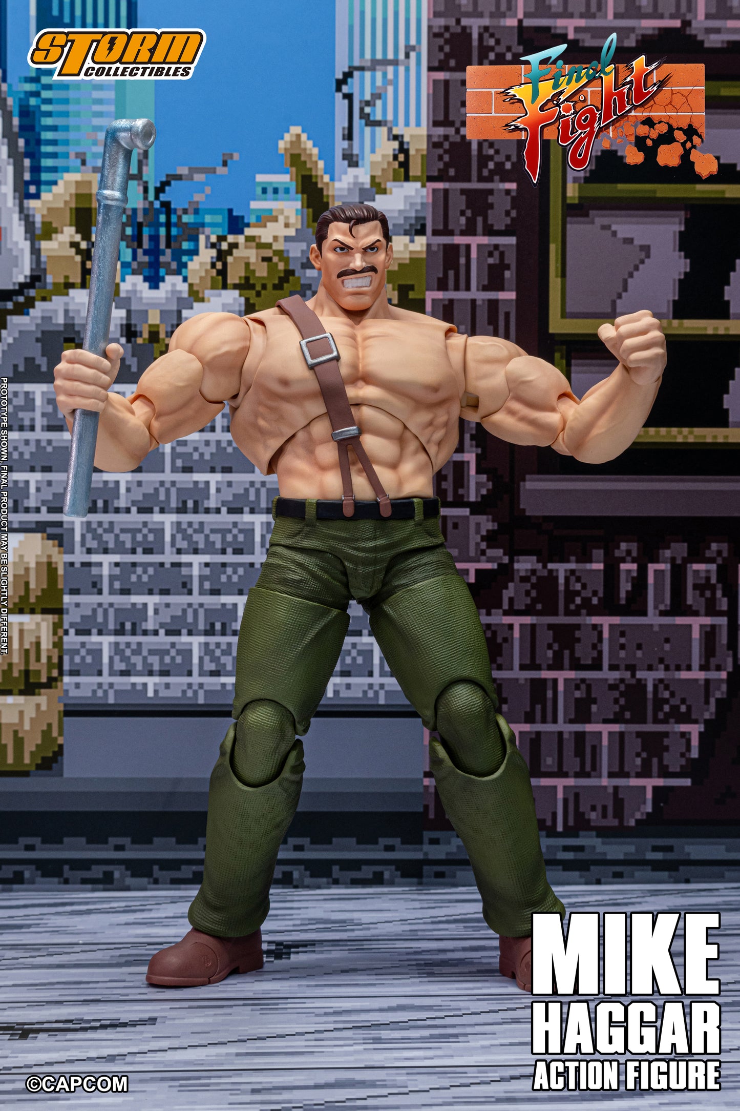 [Storm Collectibles] MIKE HAGGAR - FINAL FIGHT ACTION FIGURE
