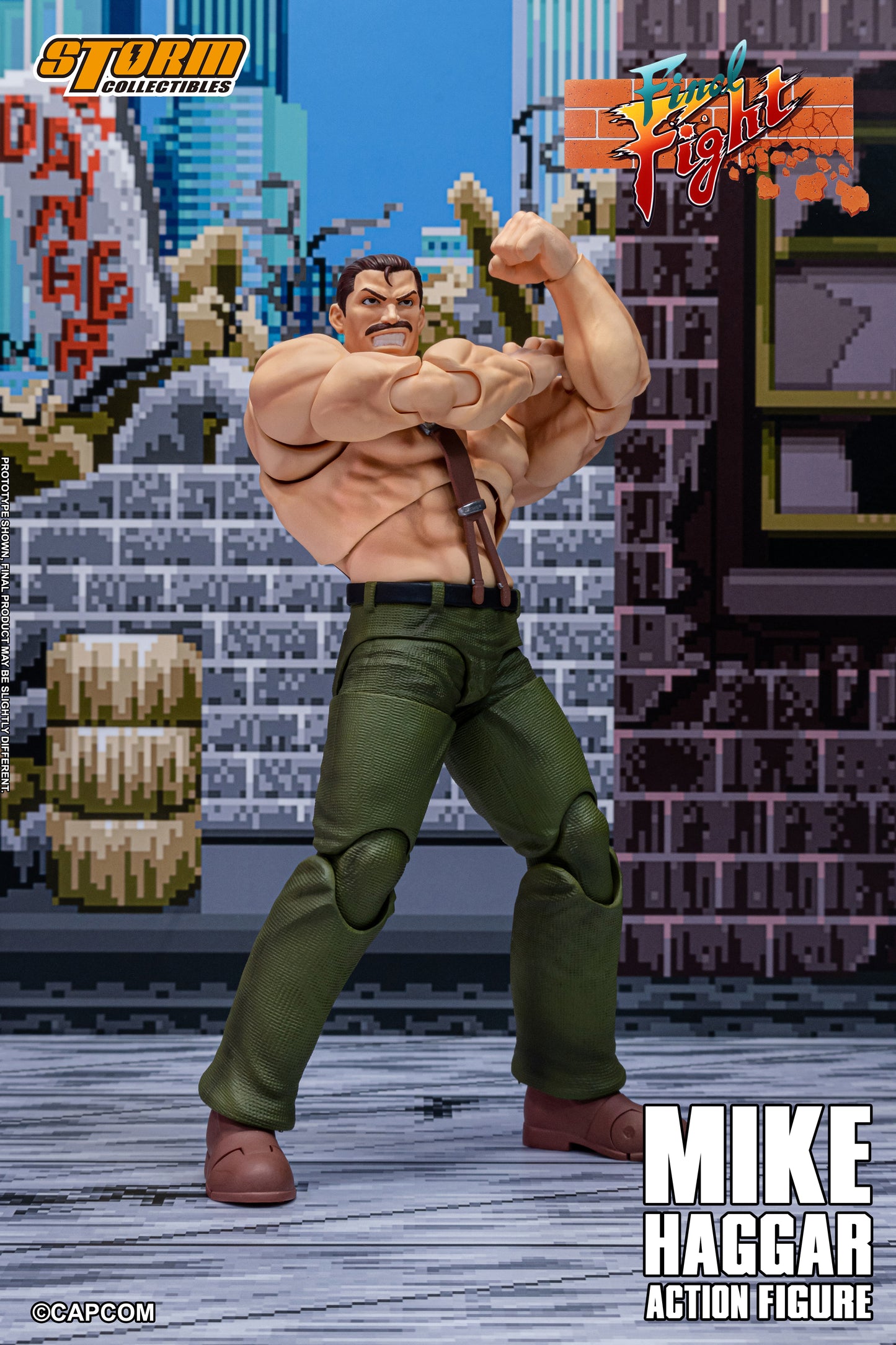 [Storm Collectibles] MIKE HAGGAR - FINAL FIGHT ACTION FIGURE