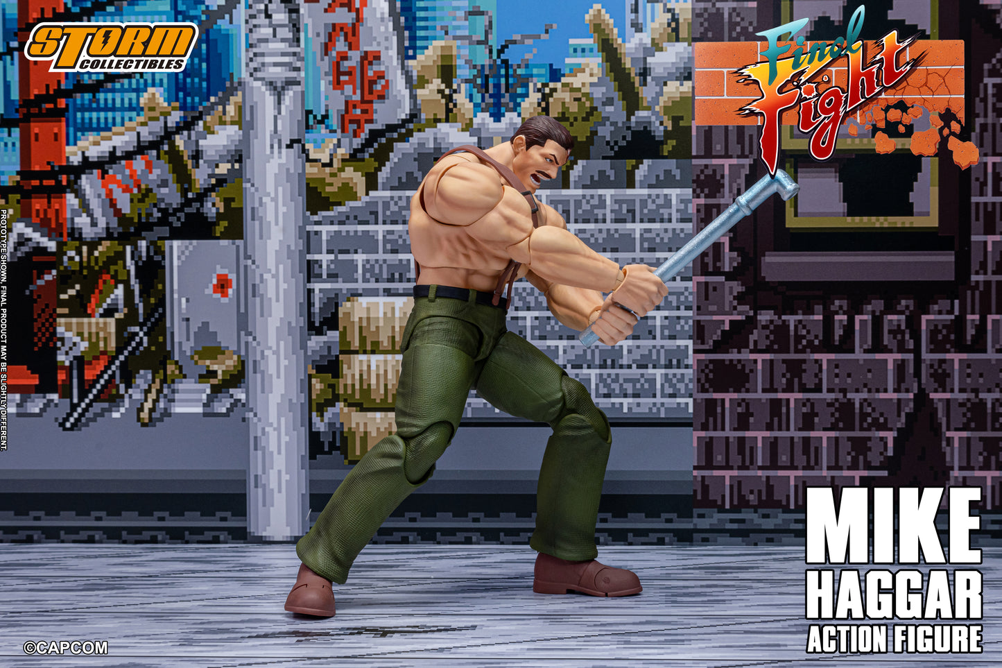 [Storm Collectibles] MIKE HAGGAR - FINAL FIGHT ACTION FIGURE