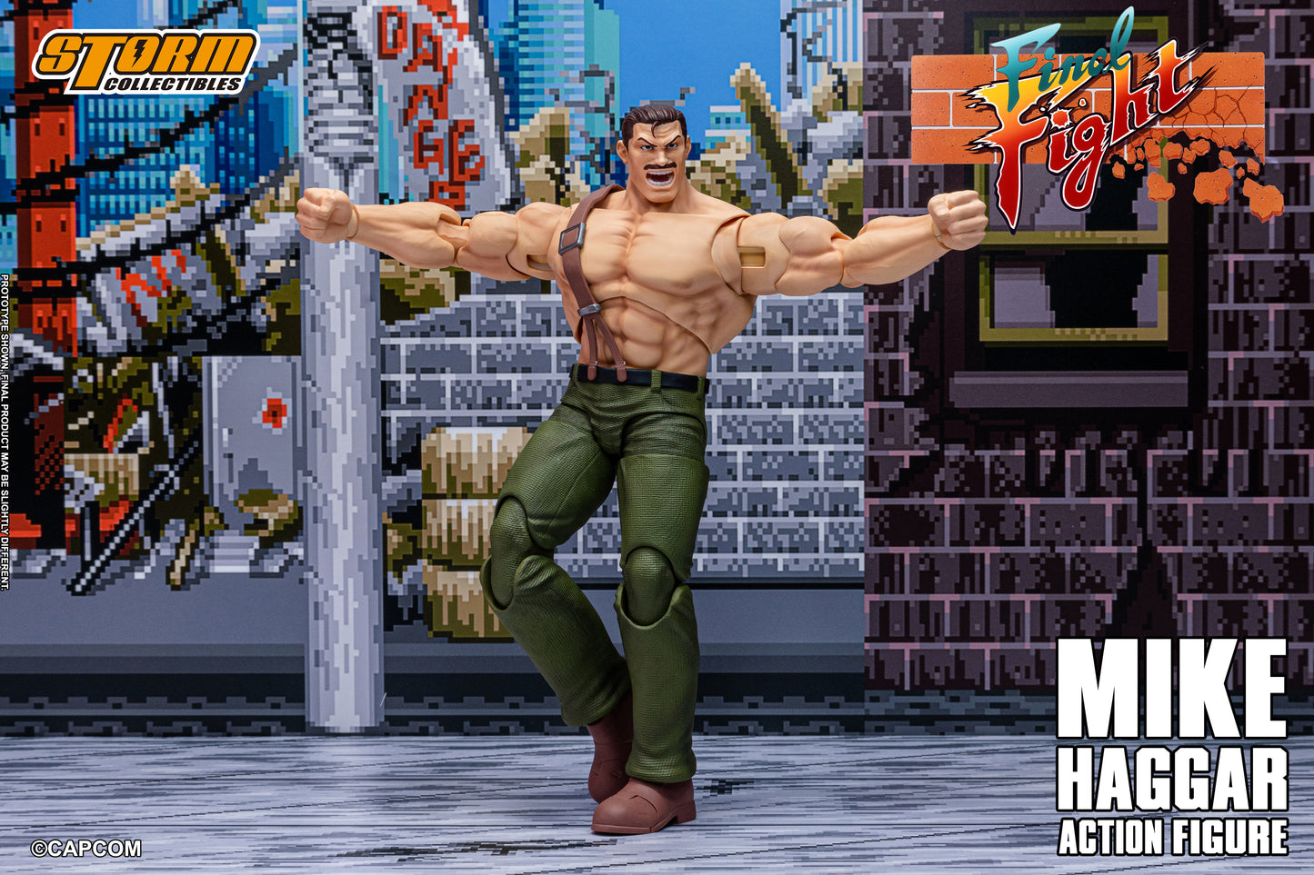 [Storm Collectibles] MIKE HAGGAR - FINAL FIGHT ACTION FIGURE