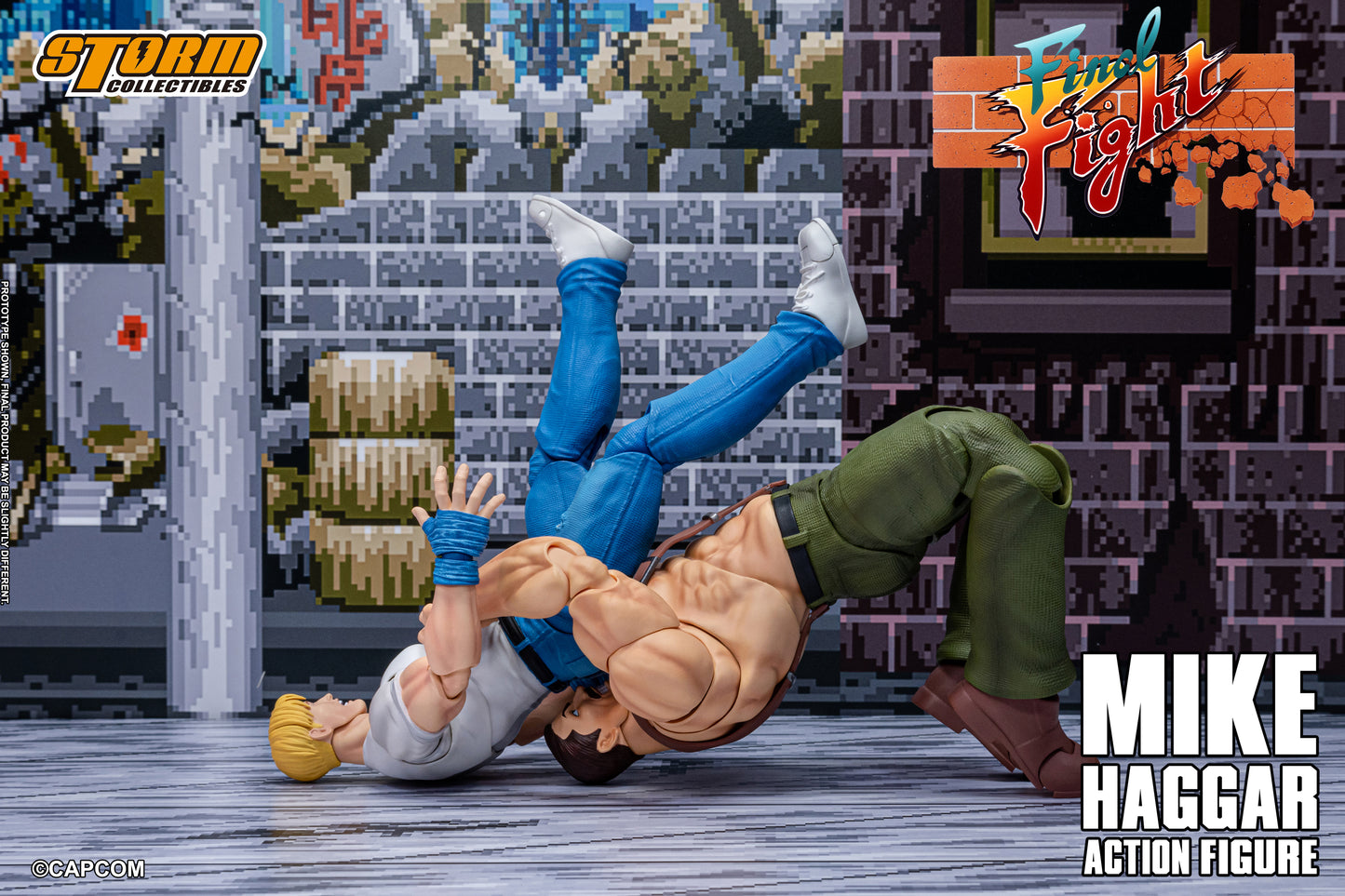 [Storm Collectibles] MIKE HAGGAR - FINAL FIGHT ACTION FIGURE