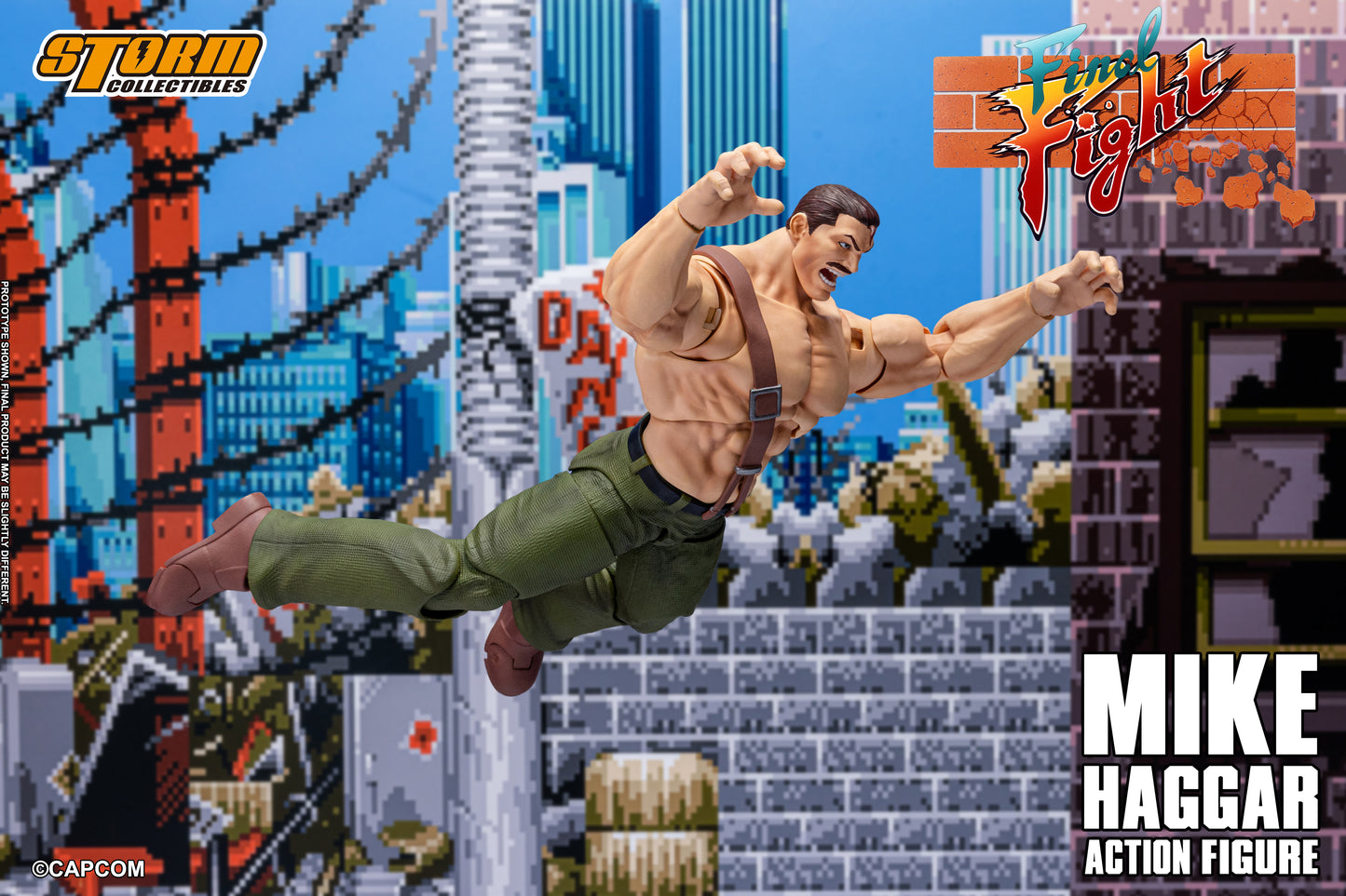 [Storm Collectibles] MIKE HAGGAR - FINAL FIGHT ACTION FIGURE