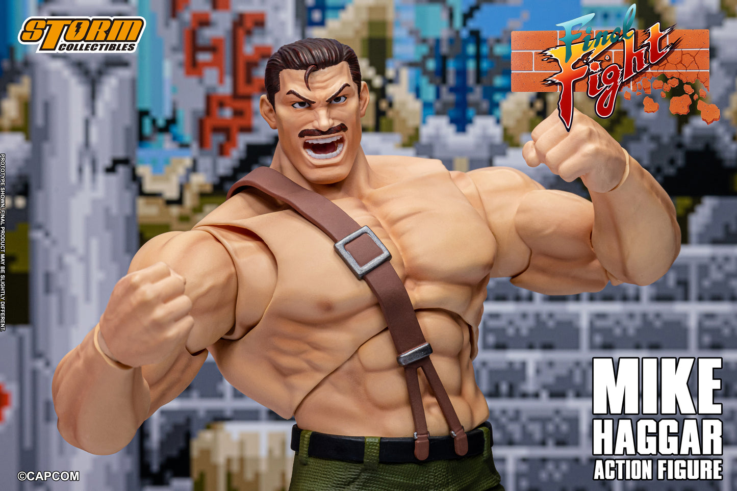 [Storm Collectibles] MIKE HAGGAR - FINAL FIGHT ACTION FIGURE