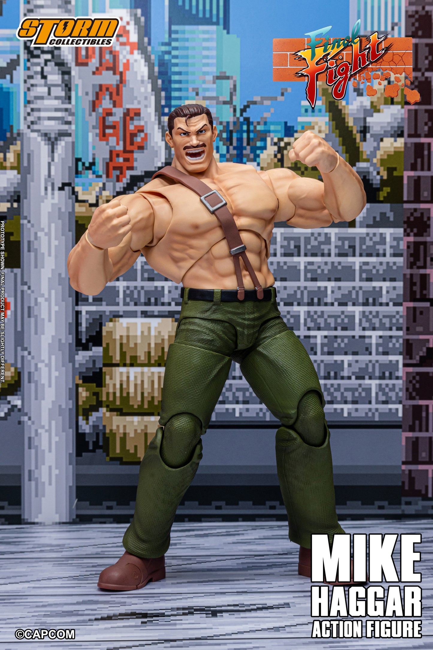 [Storm Collectibles] MIKE HAGGAR - FINAL FIGHT ACTION FIGURE