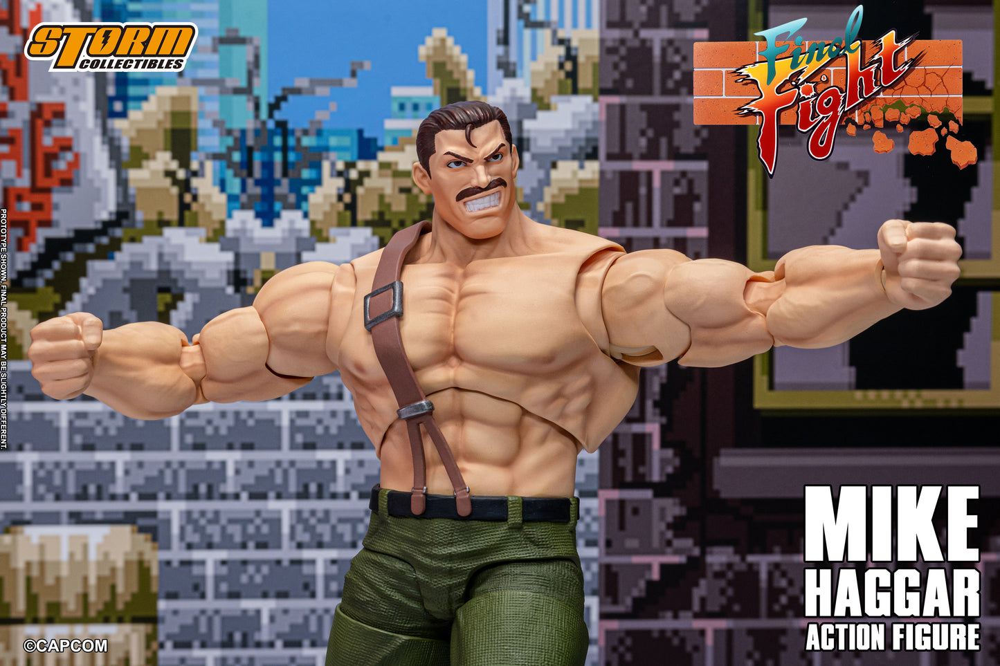 [Storm Collectibles] MIKE HAGGAR - FINAL FIGHT ACTION FIGURE