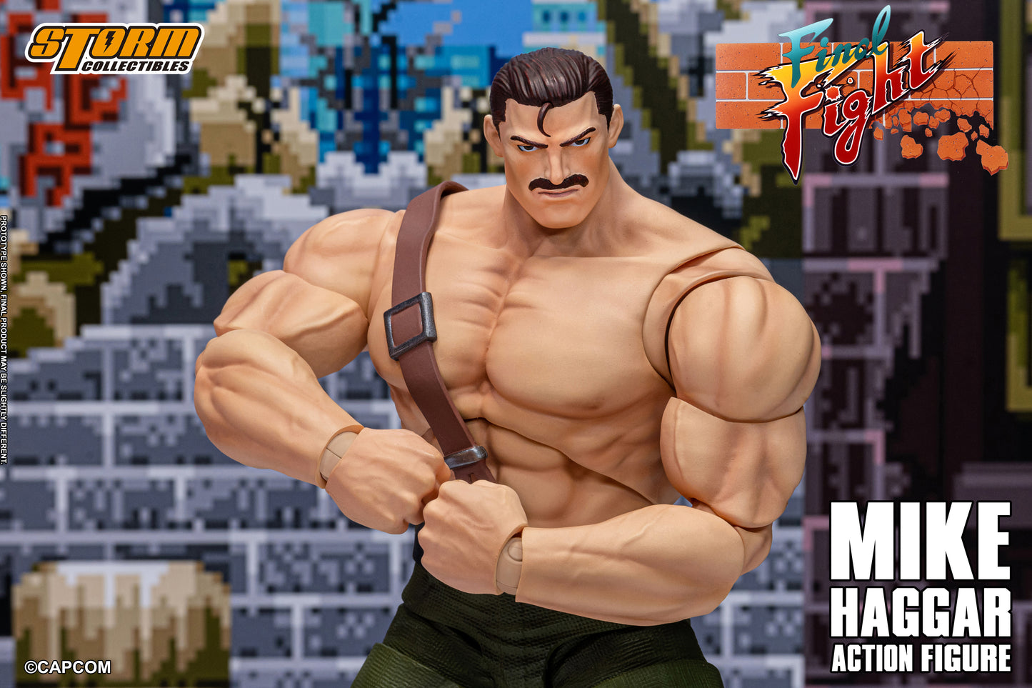 [Storm Collectibles] MIKE HAGGAR - FINAL FIGHT ACTION FIGURE