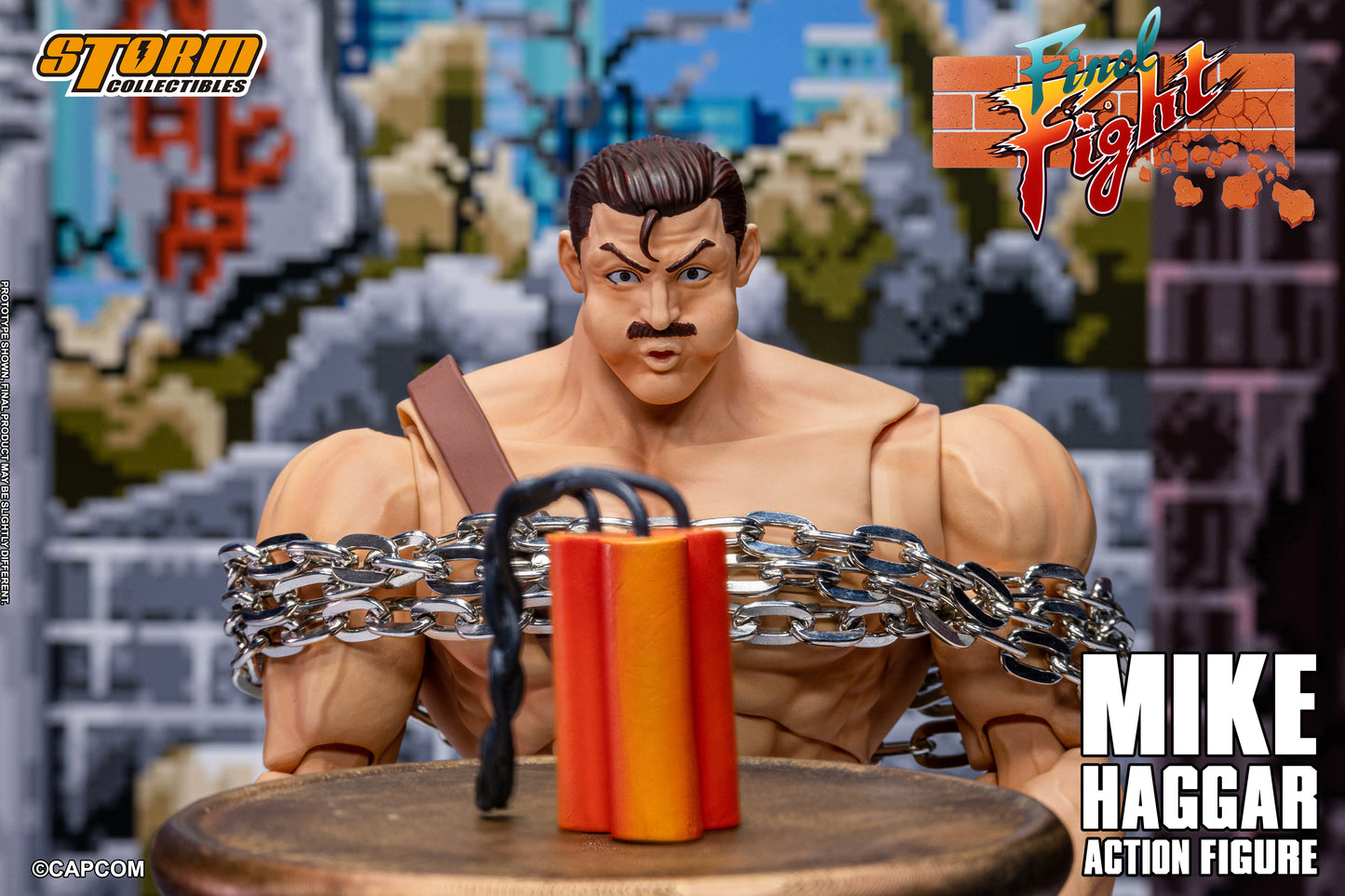 [Storm Collectibles] MIKE HAGGAR - FINAL FIGHT ACTION FIGURE