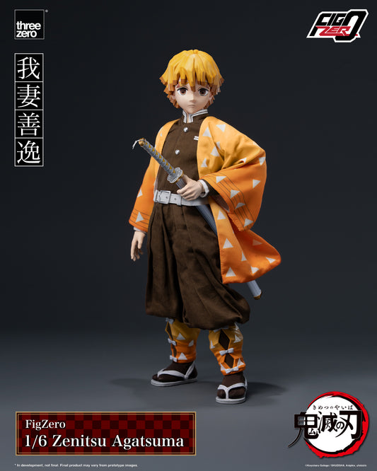 [Threezero] 3Z0669 Demon Slayer: Kimetsu no Yaiba FigZero 1/6 Zenitsu Agatsuma