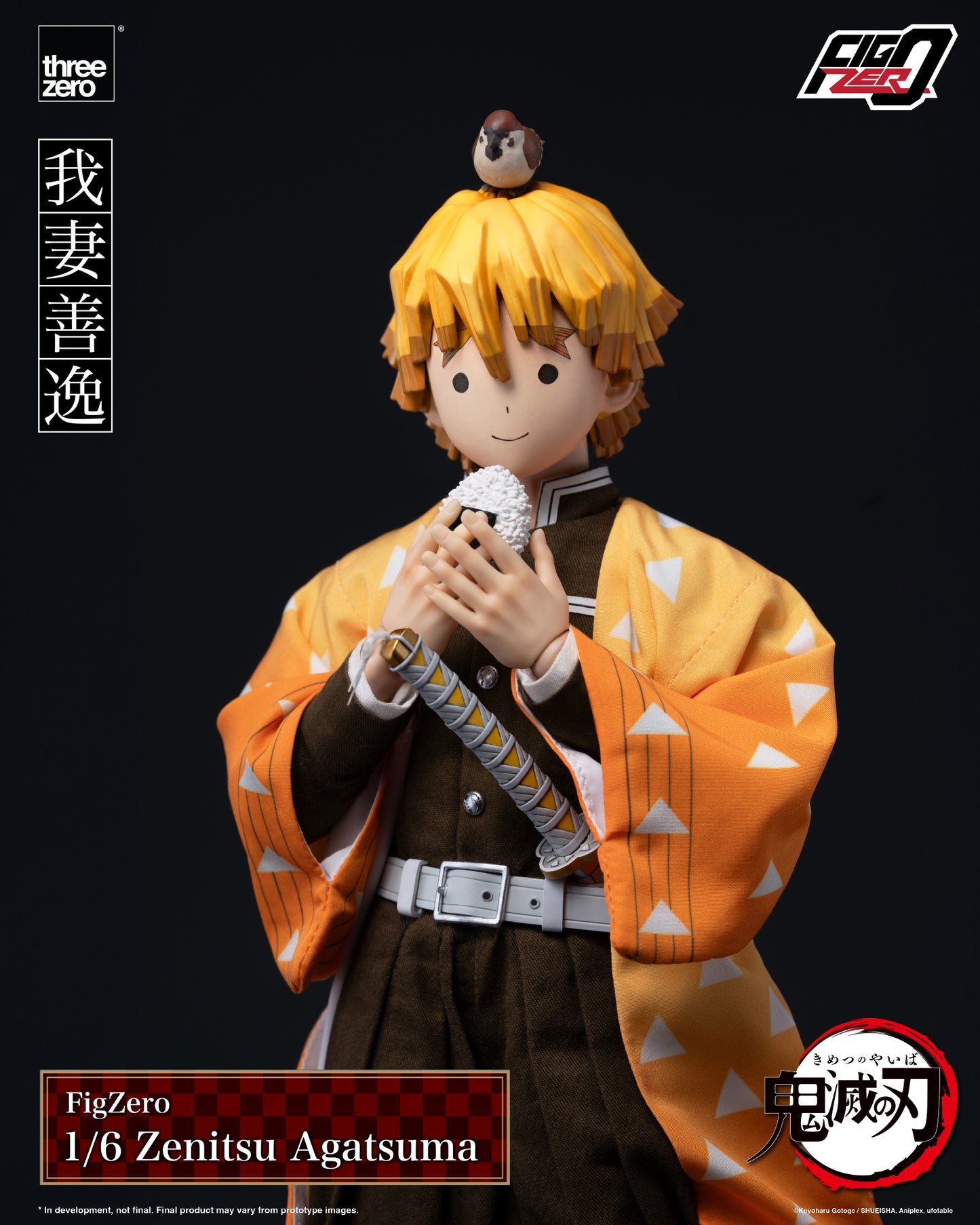 [Threezero] 3Z0669 Demon Slayer: Kimetsu no Yaiba FigZero 1/6 Zenitsu Agatsuma
