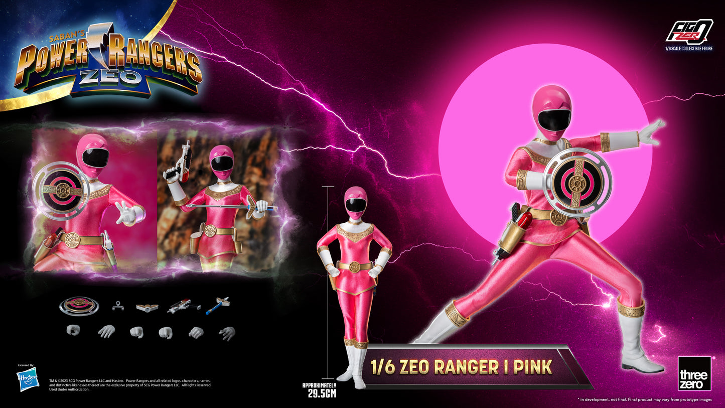 Threezero: Rerun Power Rangers Zeo - FigZero 1/6 Zeo Ranger I Pink