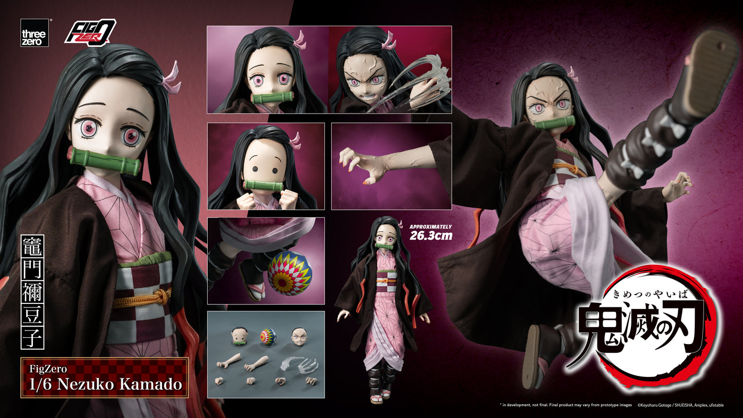 Threezero: Demon Slayer: Kimetsu no Yaiba - FigZero 1/6 Nezuko Kamado