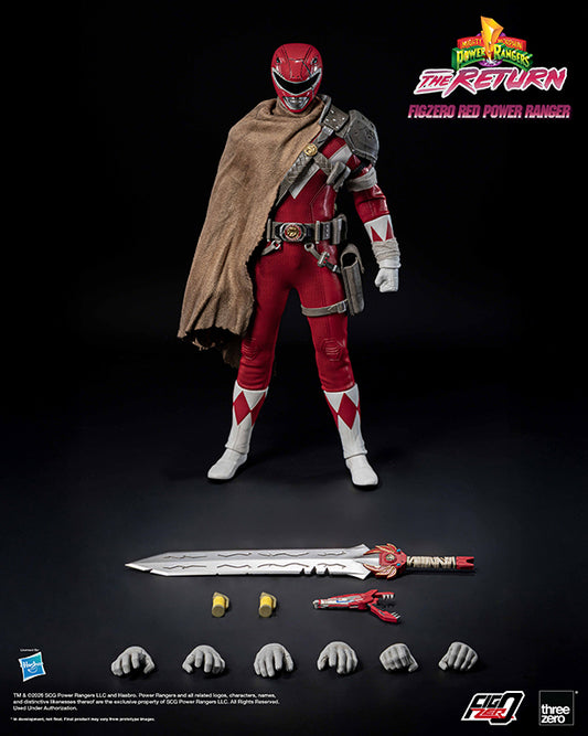[Threezero] 3Z1020 Mighty Morphin Power Rangers: The Return - FigZero 1/6 Red Power Ranger