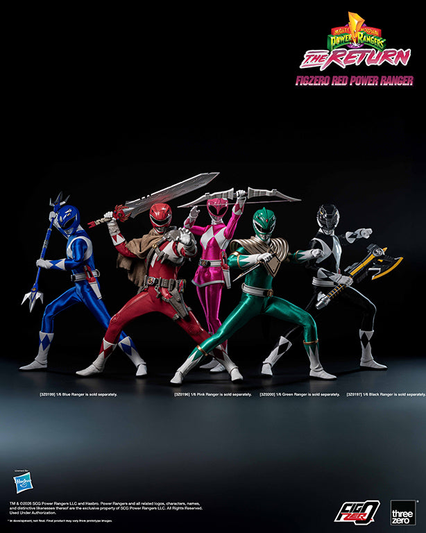 [Threezero] 3Z1020 Mighty Morphin Power Rangers: The Return - FigZero 1/6 Red Power Ranger