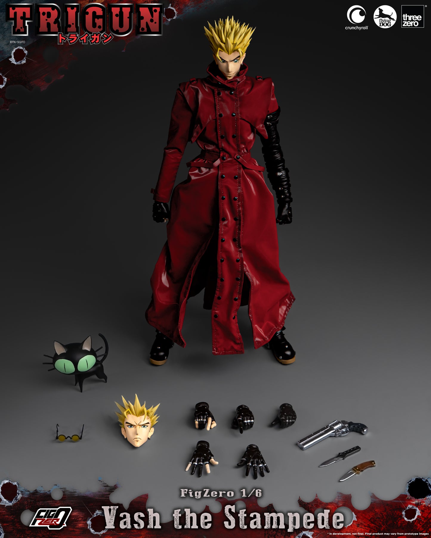 Threezero: 3Z0588 TRIGUN - FigZero 1/6 Vash the Stampede