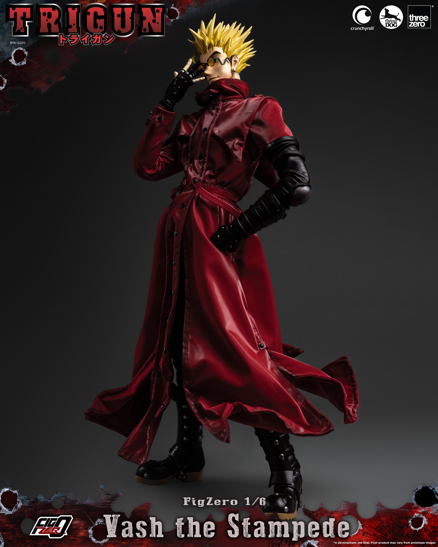 Threezero: 3Z0588 TRIGUN - FigZero 1/6 Vash the Stampede