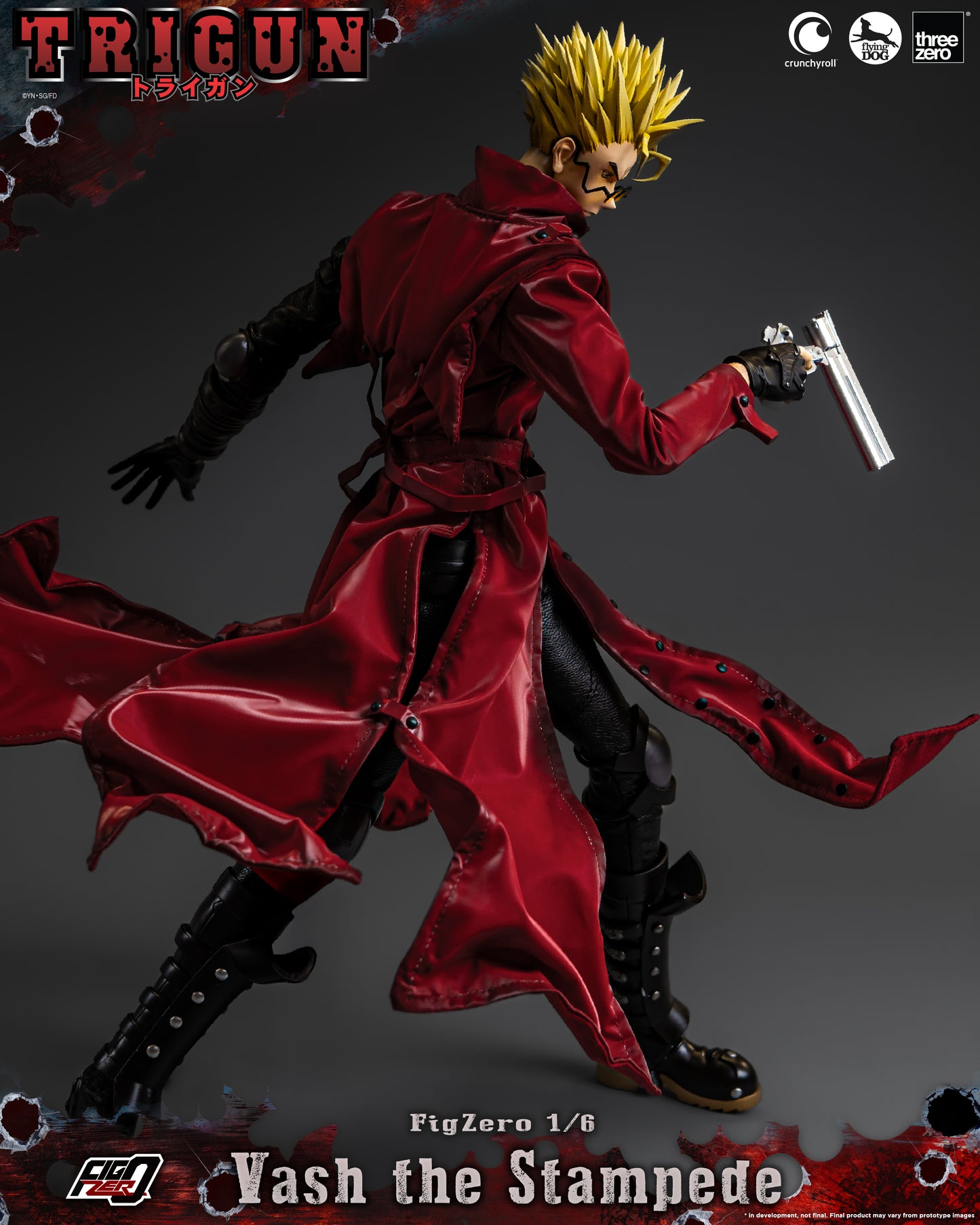 Threezero: 3Z0588 TRIGUN - FigZero 1/6 Vash the Stampede