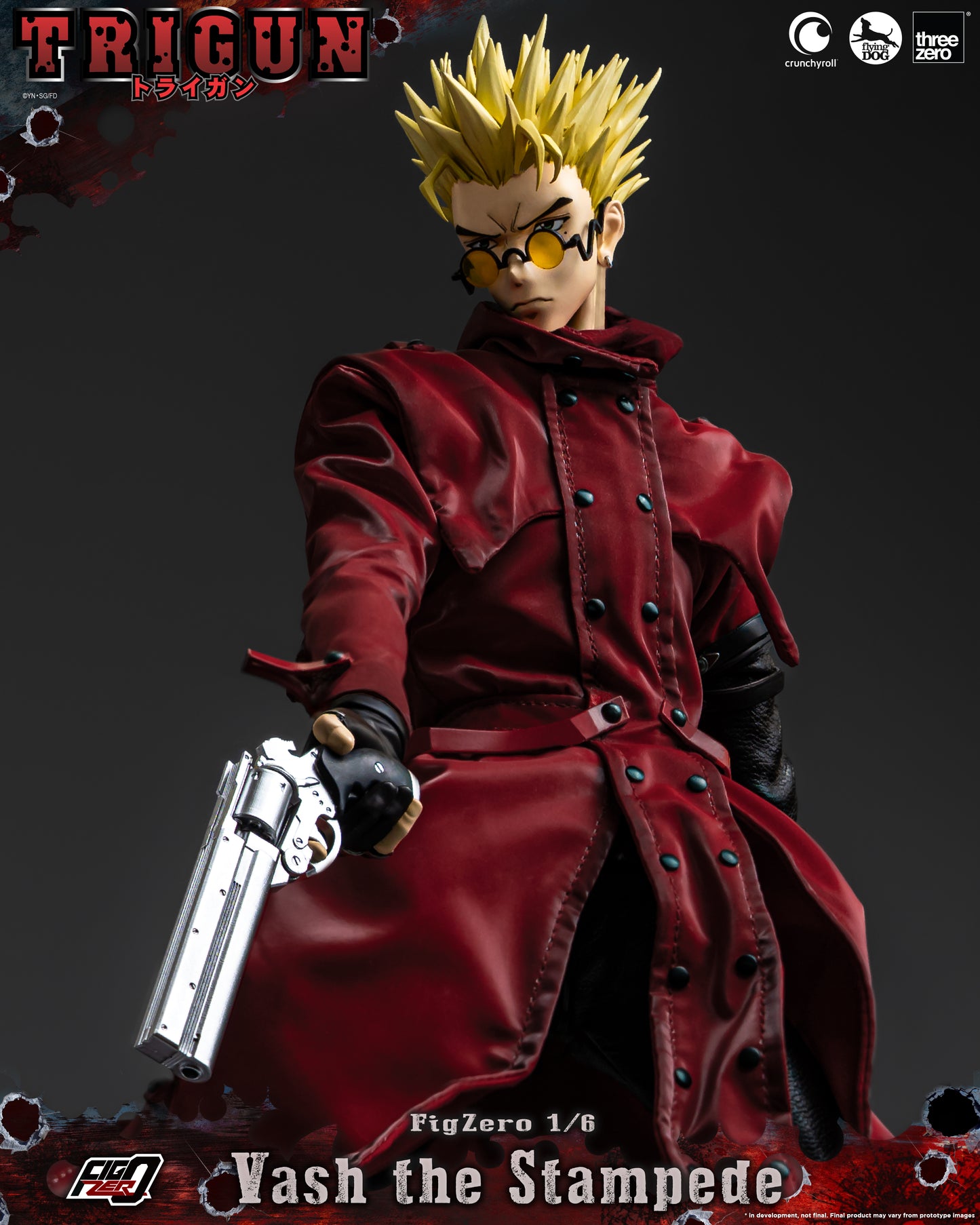 Threezero: 3Z0588 TRIGUN - FigZero 1/6 Vash the Stampede