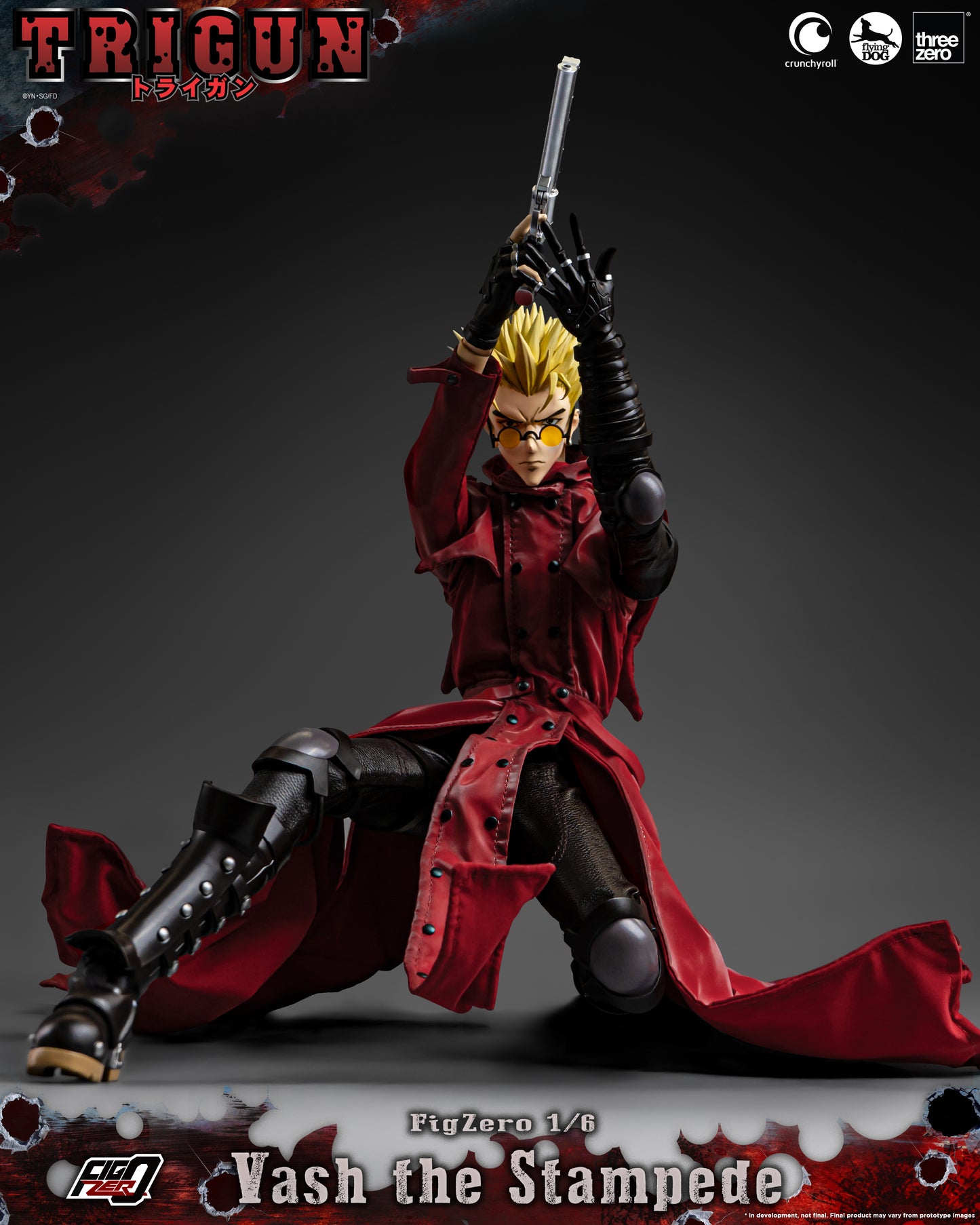Threezero: 3Z0588 TRIGUN - FigZero 1/6 Vash the Stampede