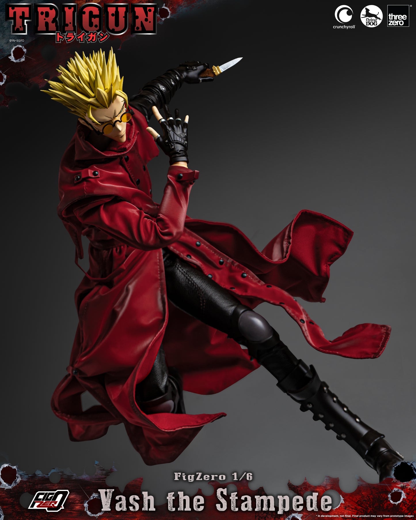 Threezero: 3Z0588 TRIGUN - FigZero 1/6 Vash the Stampede