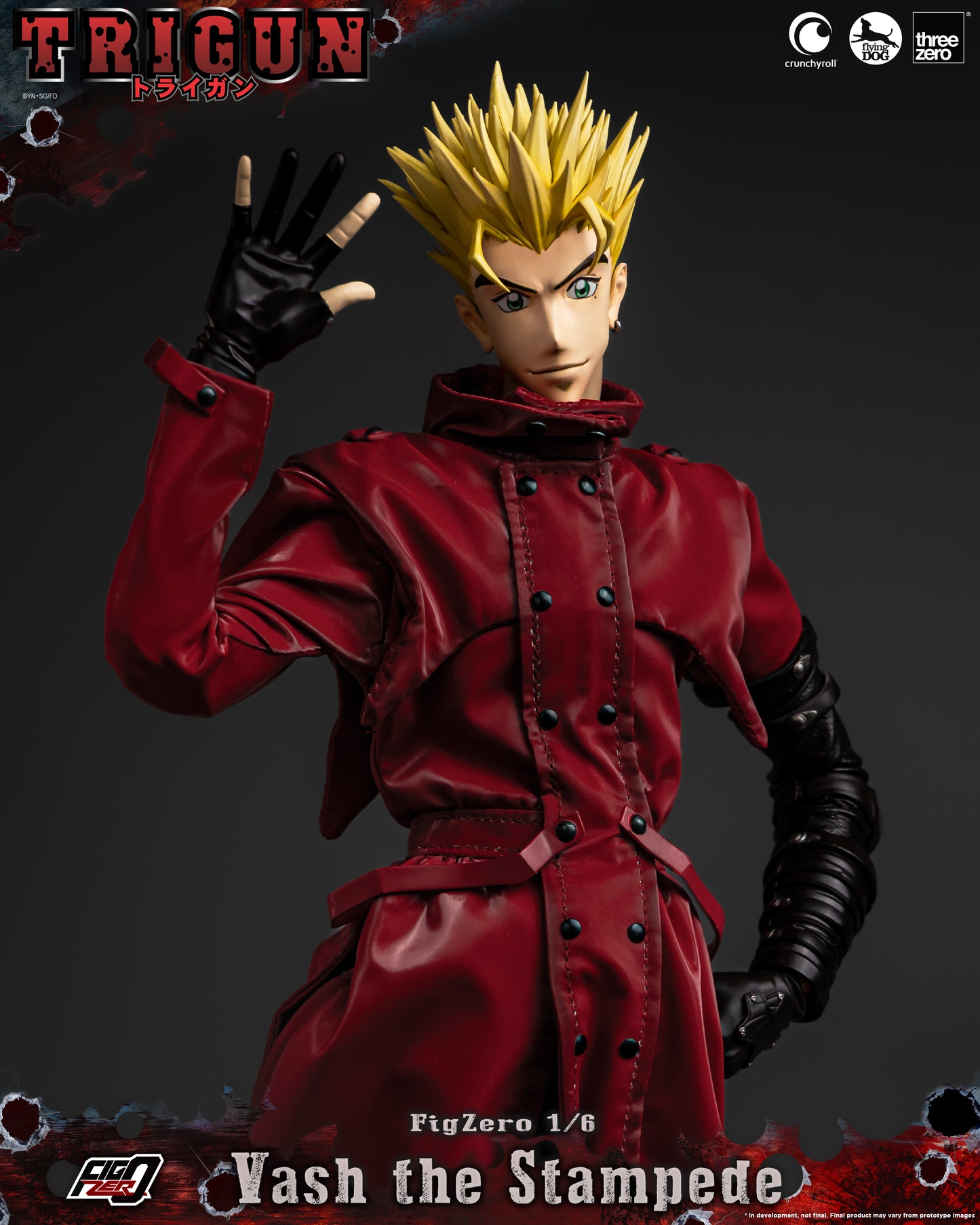 Threezero: 3Z0588 TRIGUN - FigZero 1/6 Vash the Stampede