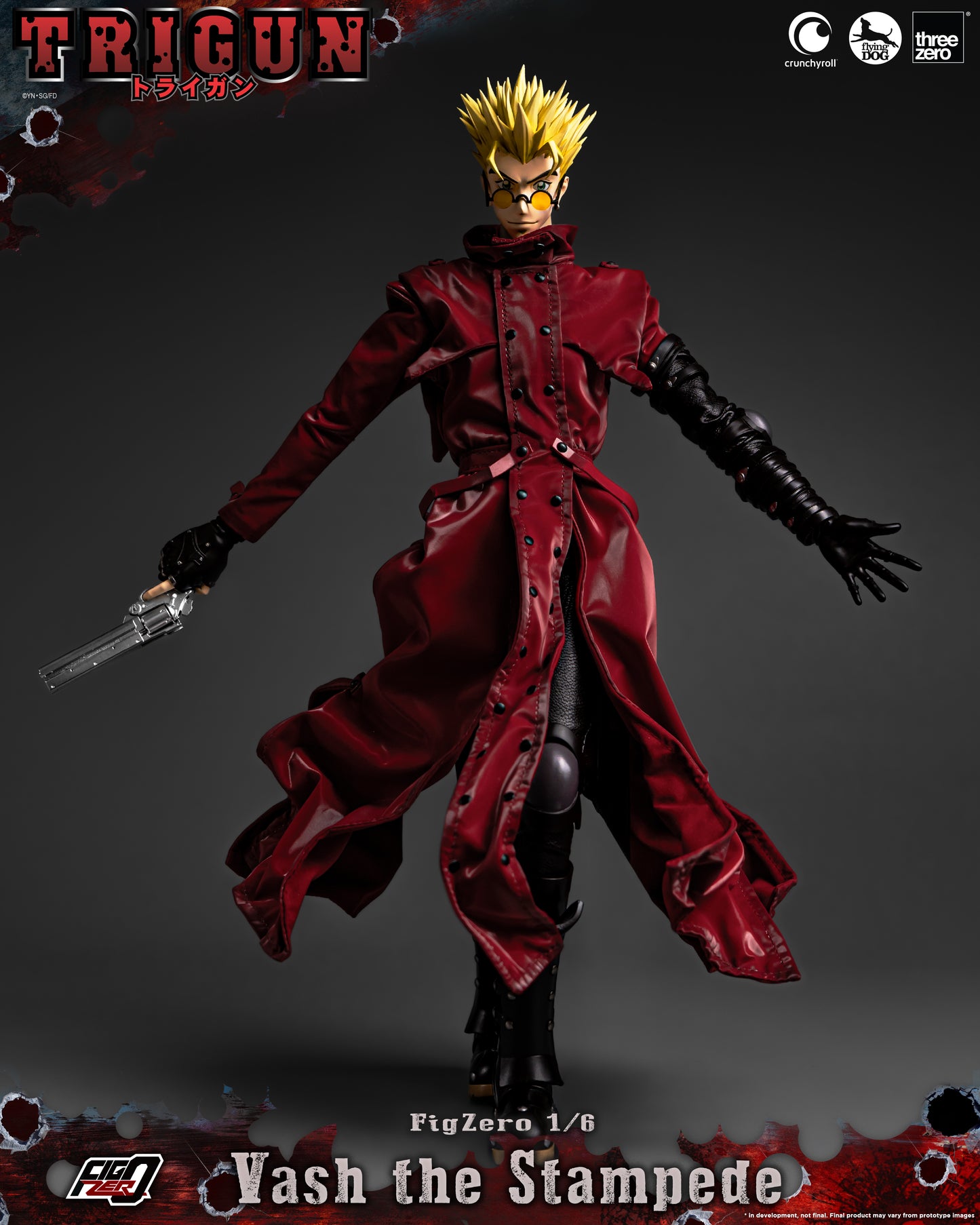 Threezero: 3Z0588 TRIGUN - FigZero 1/6 Vash the Stampede