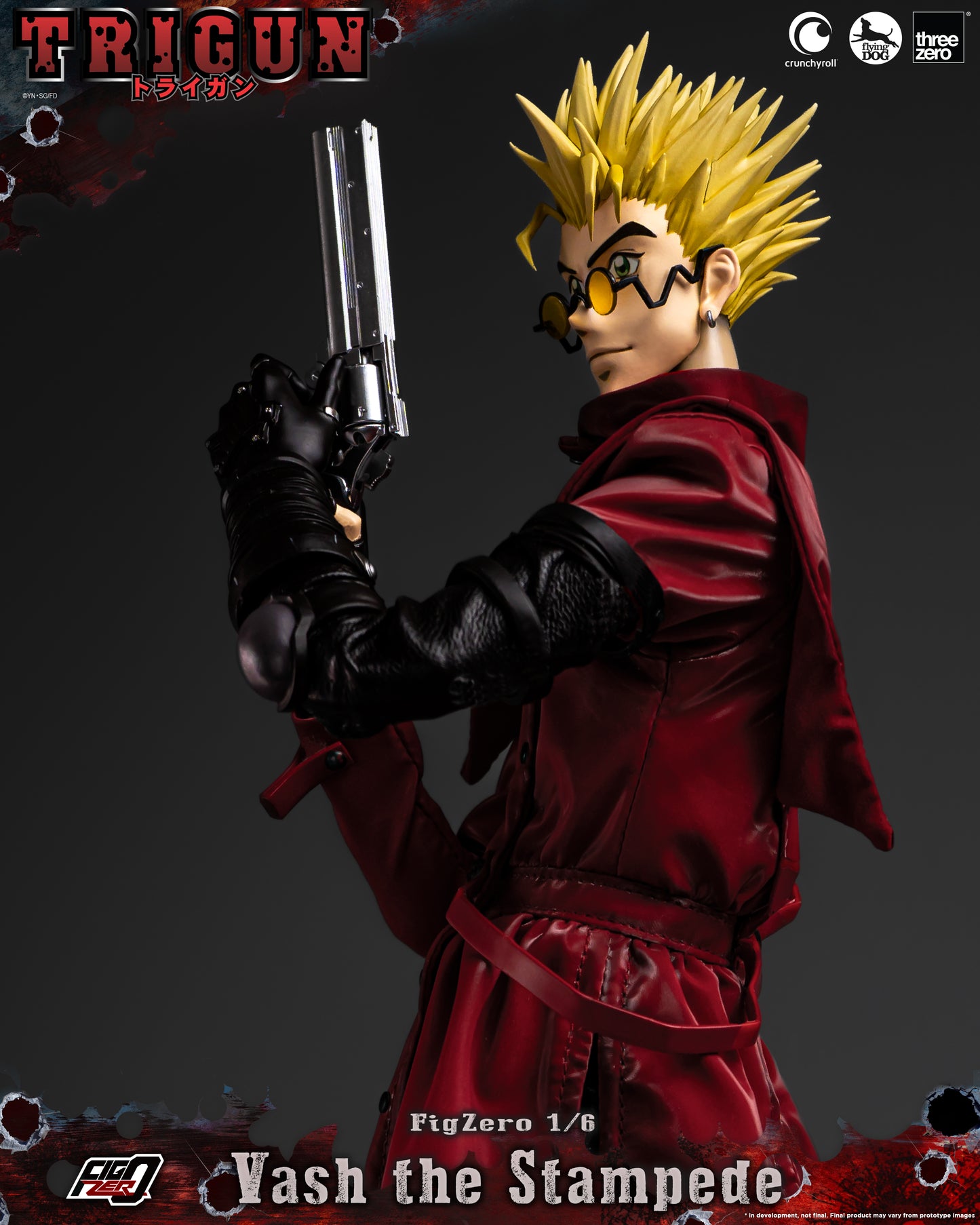 Threezero: 3Z0588 TRIGUN - FigZero 1/6 Vash the Stampede