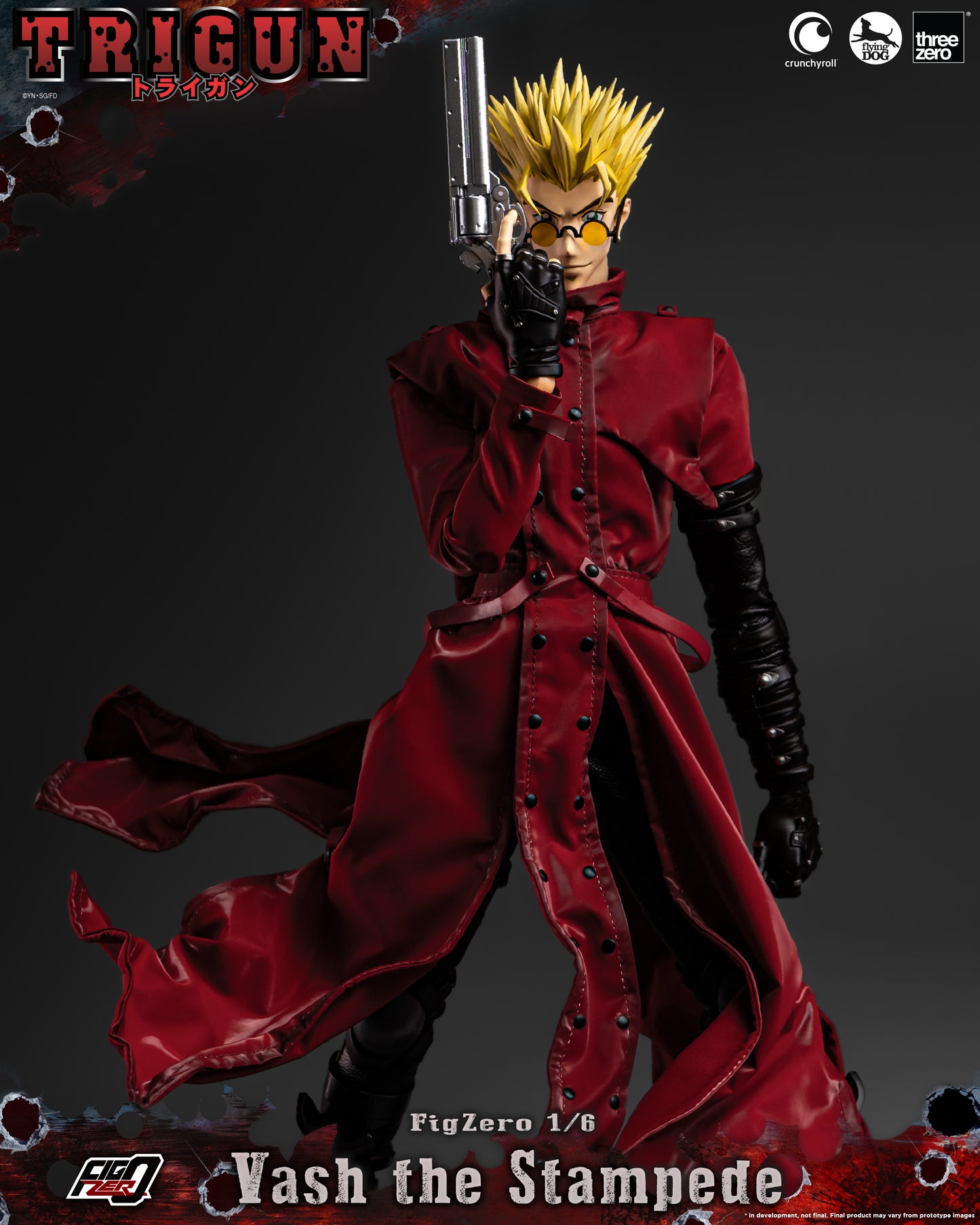 Threezero: 3Z0588 TRIGUN - FigZero 1/6 Vash the Stampede