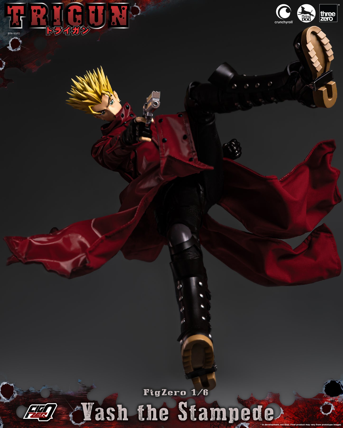 Threezero: 3Z0588 TRIGUN - FigZero 1/6 Vash the Stampede