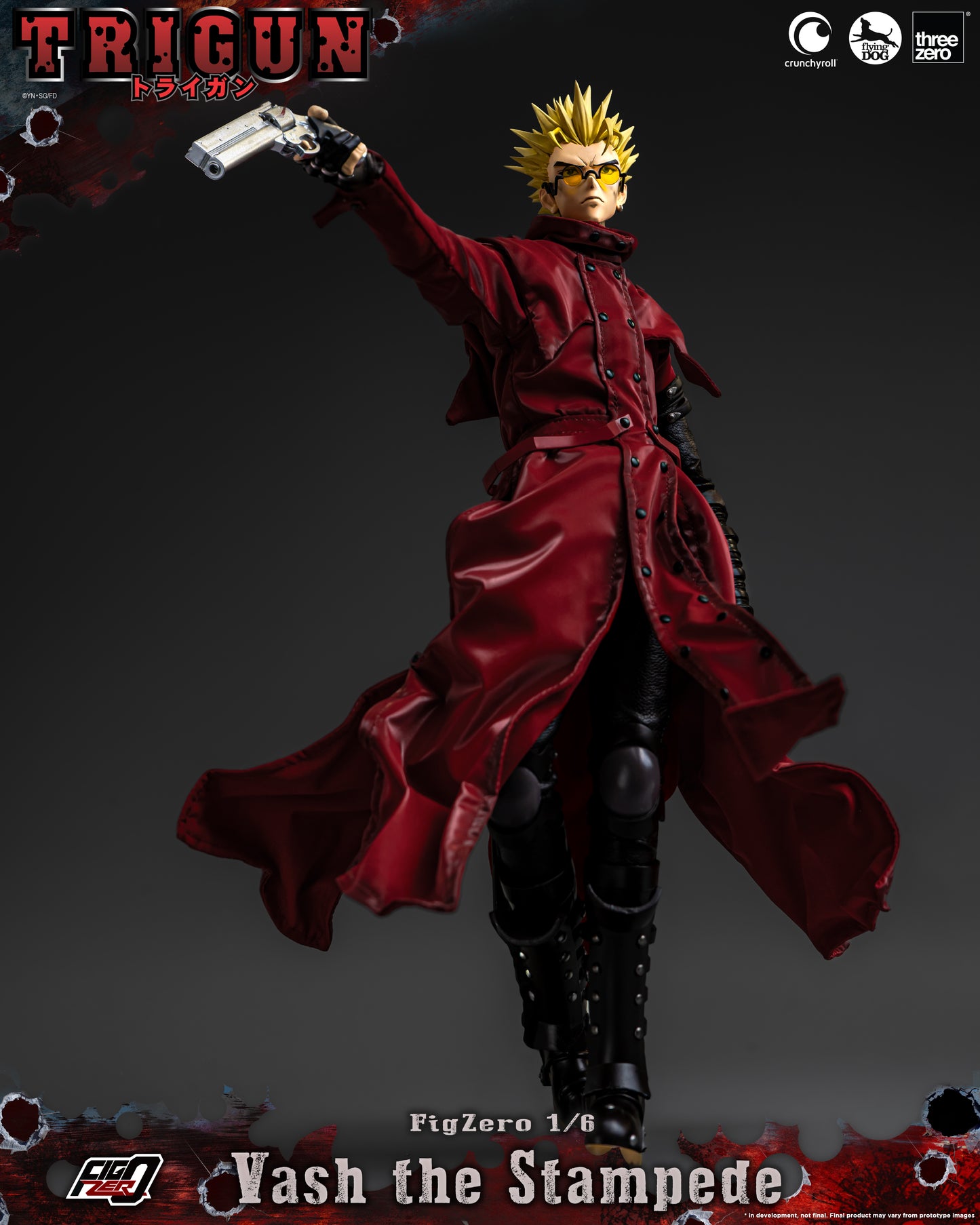 Threezero: 3Z0588 TRIGUN - FigZero 1/6 Vash the Stampede