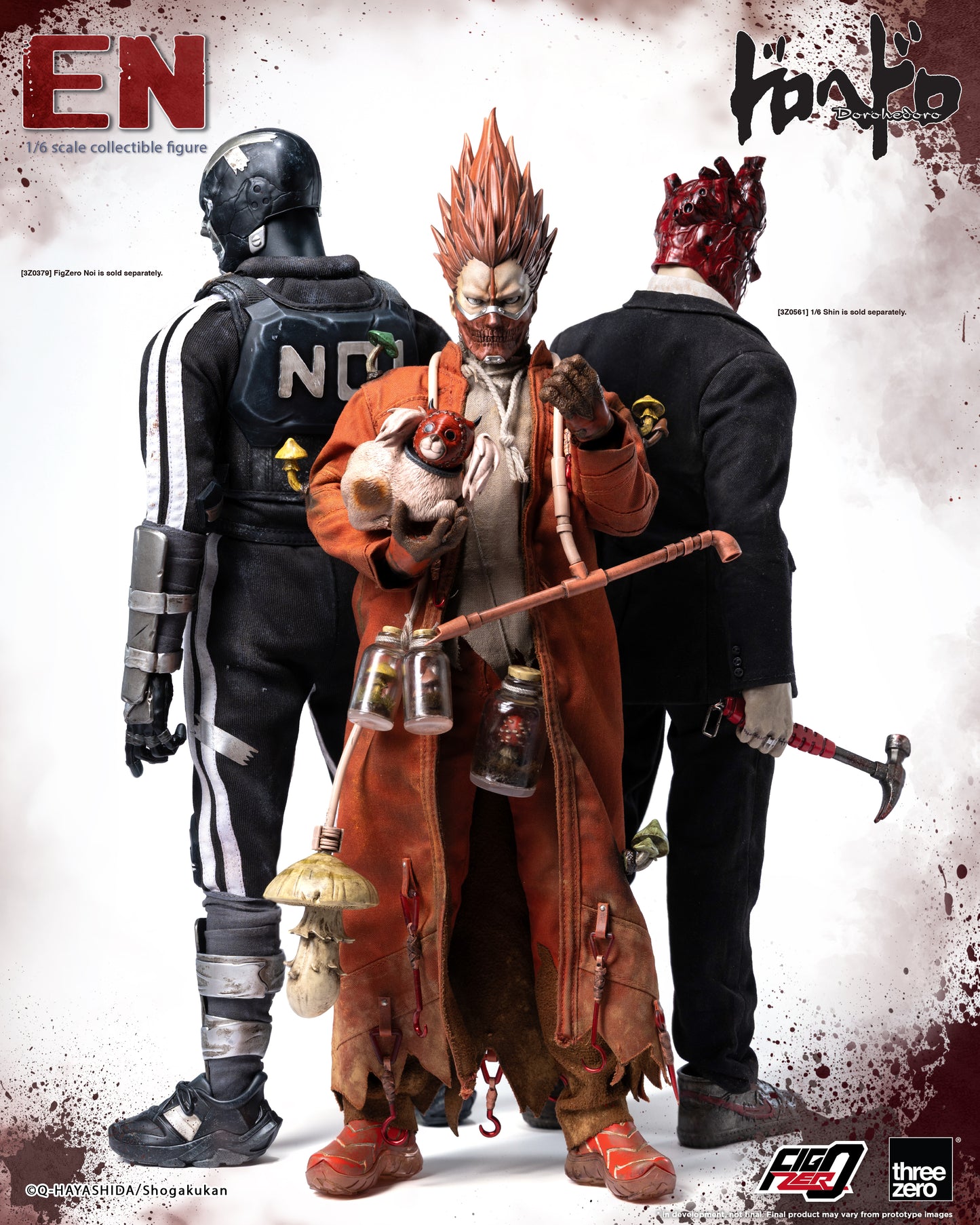 [Threezero] 3Z0877 Dorohedoro FigZero En