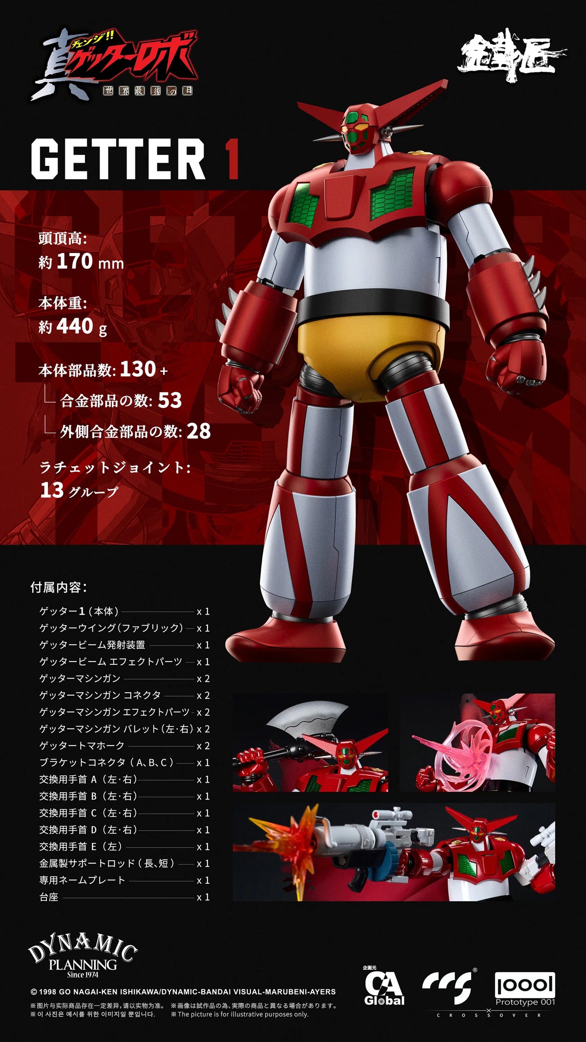 [CCS Toys] GETTER TEAM