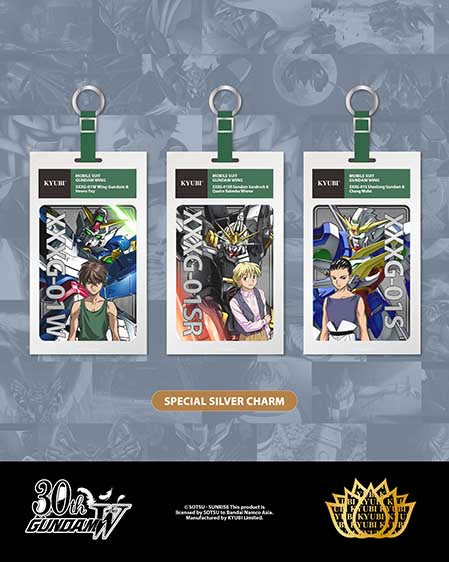 [KYUBI] KYUBI Charm Collection S8 - 30th Gundam Wing Series Blind Boxes