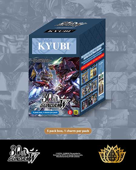 [KYUBI] KYUBI Charm Collection S8 - 30th Gundam Wing Series Blind Boxes