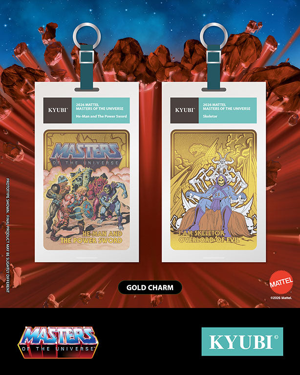 KYUBI Charm Collection Series: Masters of the Universe He-Man Blind Boxe