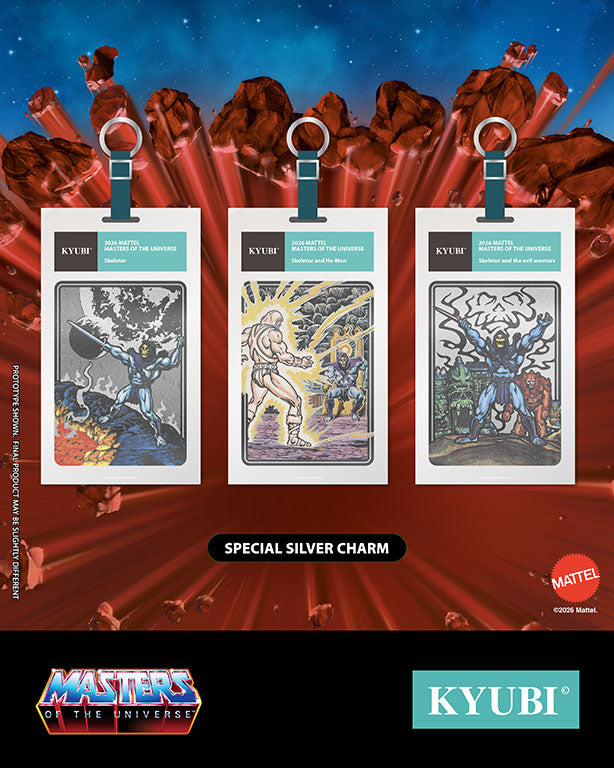 KYUBI Charm Collection Series: Masters of the Universe He-Man Blind Boxe