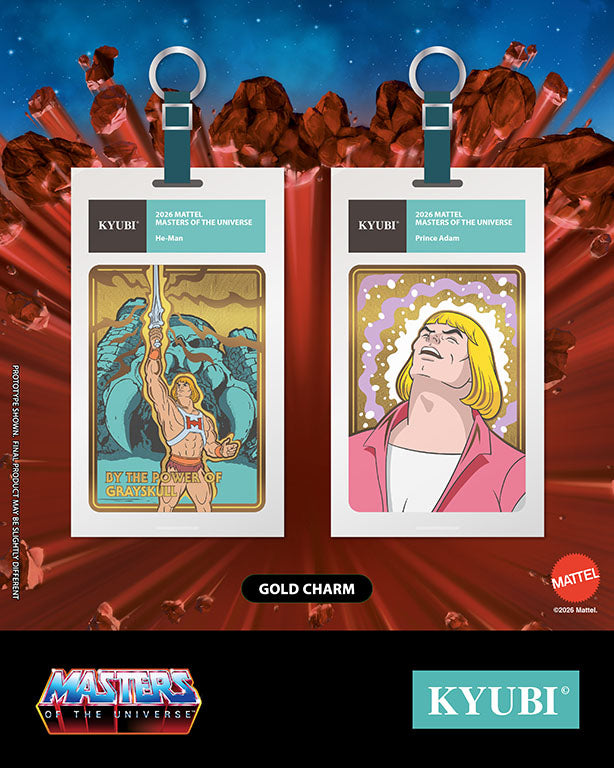KYUBI Charm Collection Series: Masters of the Universe He-Man Blind Boxe