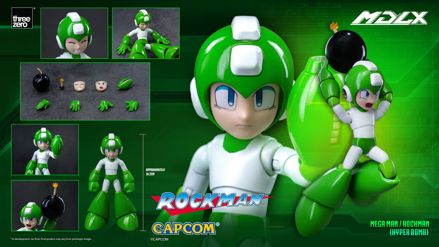 Threezero: MDLX Mega Man / Rockman (Hyper Bomb)